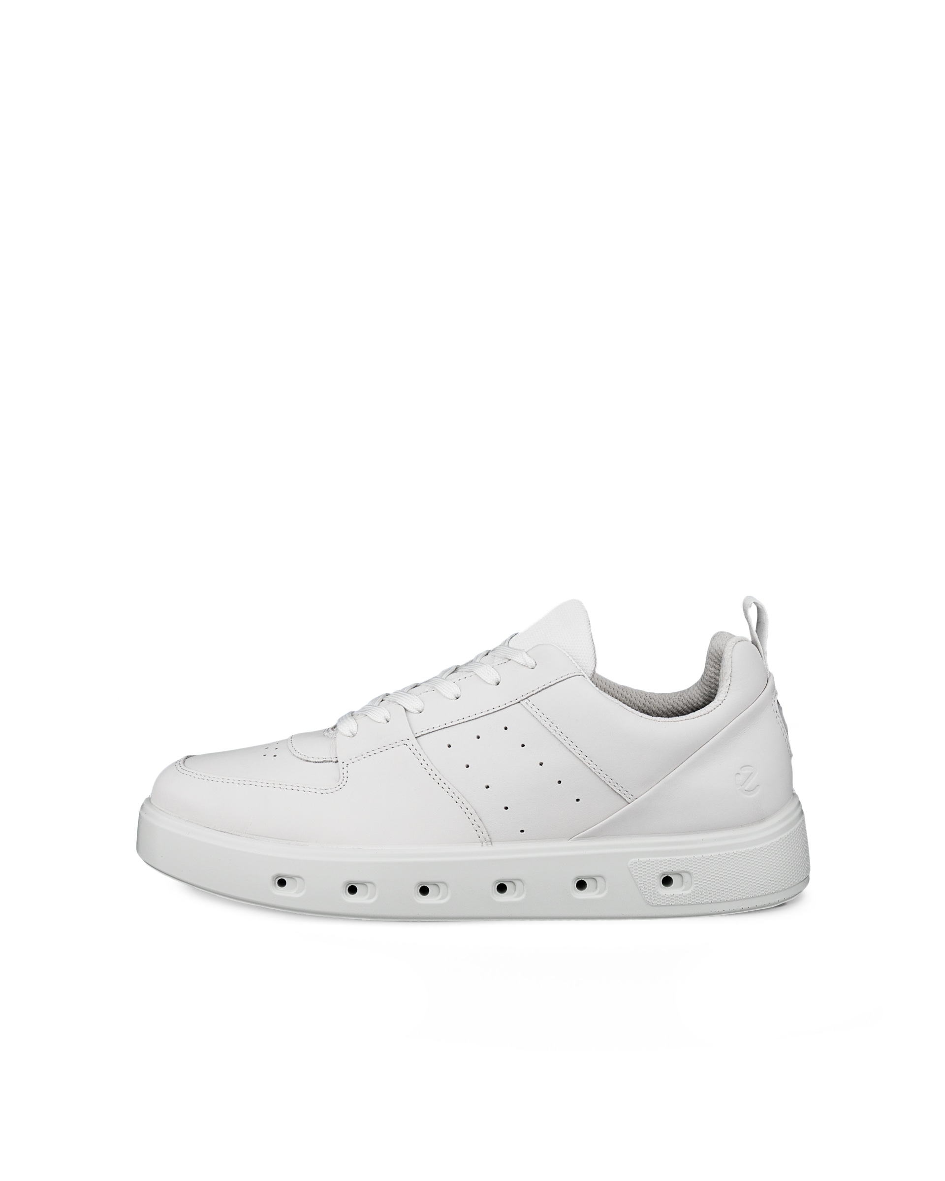 Men's ECCO® Street 720 Leather Gore-Tex Sneaker - White - Outside