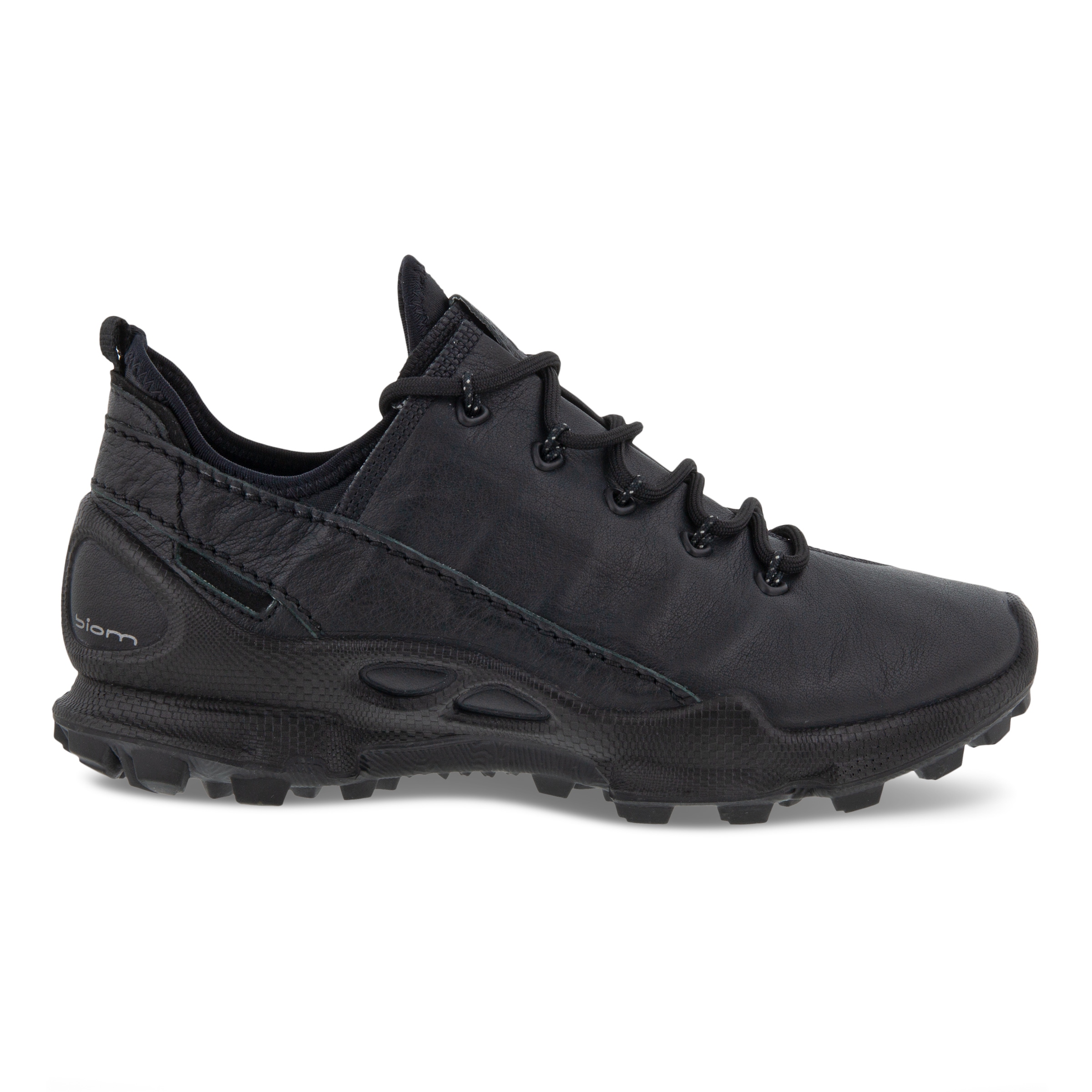 ECCO BIOM C Trail ウィメンズ レザーアウトドアスニーカー - ブラック - Outside