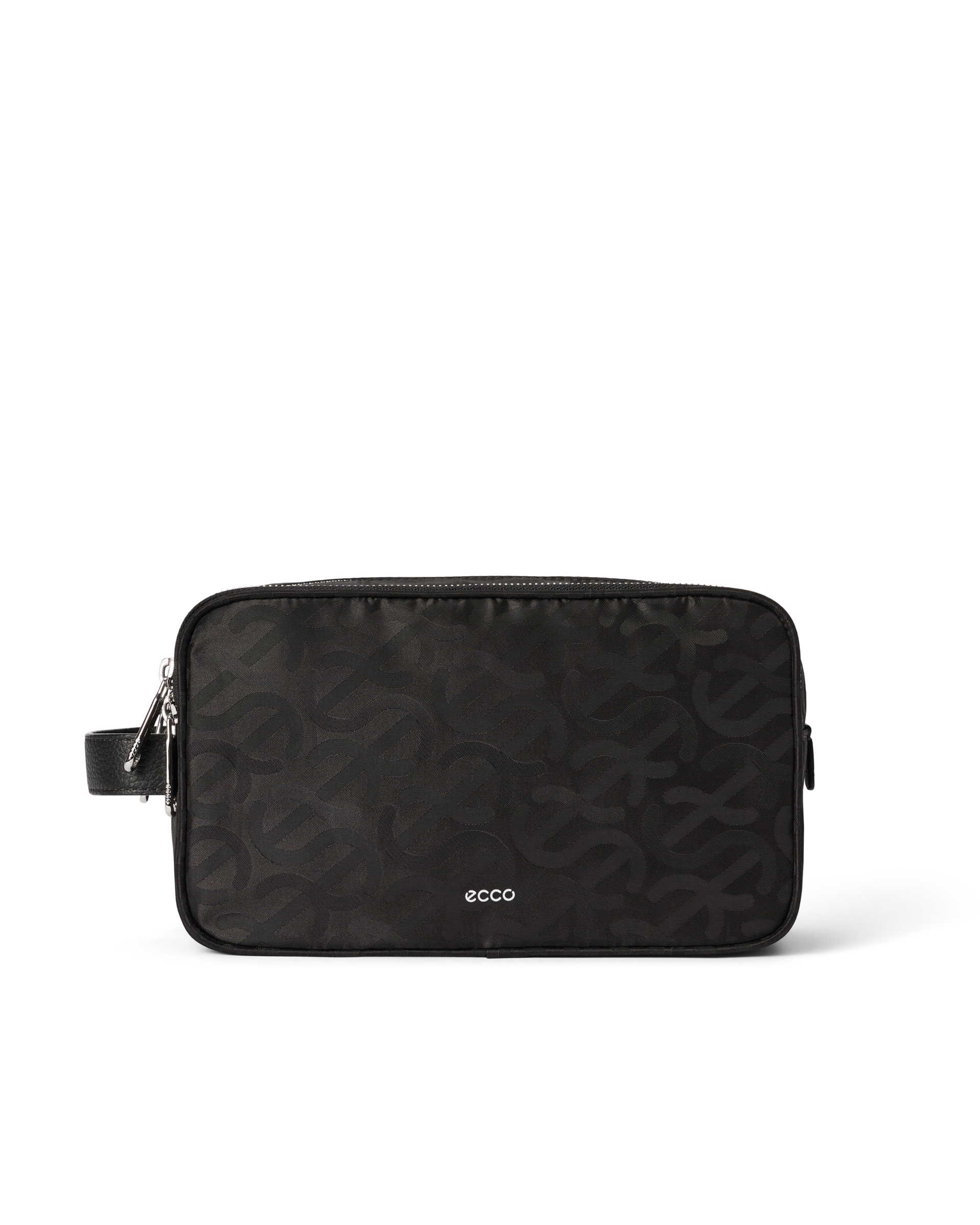 Bolso de piel ECCO® Tech Kit - Negro - Main