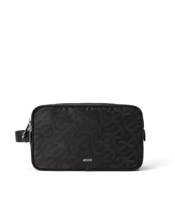 Bolso de piel ECCO® Tech Kit - Negro - Main