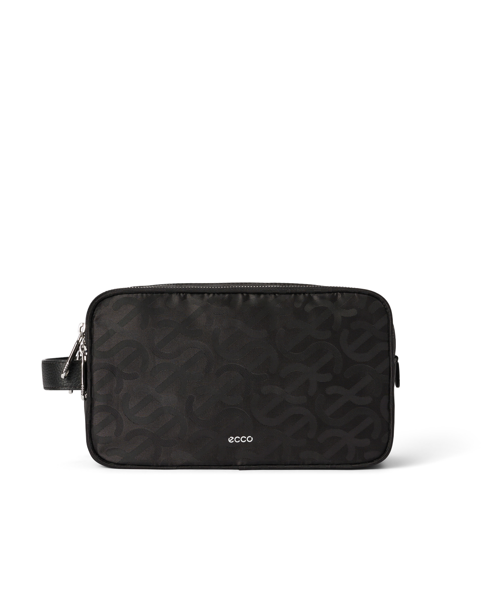 Usnjena etui torba ECCO® Tech Kit - Črna - Main