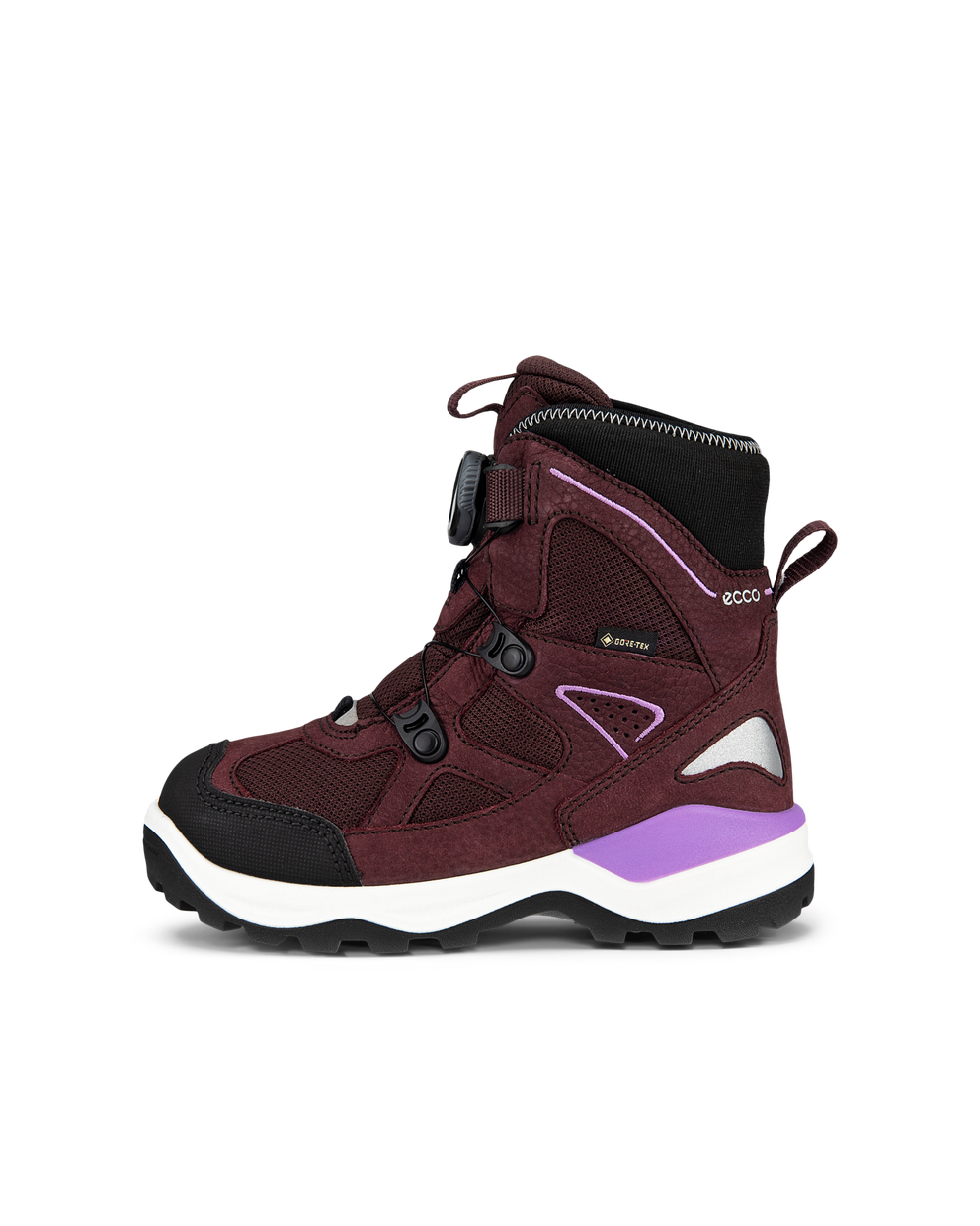 ECCO® Snow Mountain Gore-Tex-iga nubukist talvesaabas lastele - Purpurne - Outside