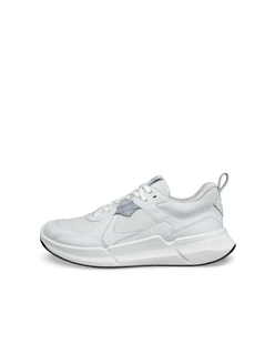 ECCO® Biom 2.2 baskets en cuir Gore-Tex pour femme - Blanc - Outside