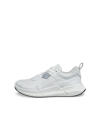 Women's ECCO® Biom 2.2 Leather Gore-Tex Sneaker - White - Outside