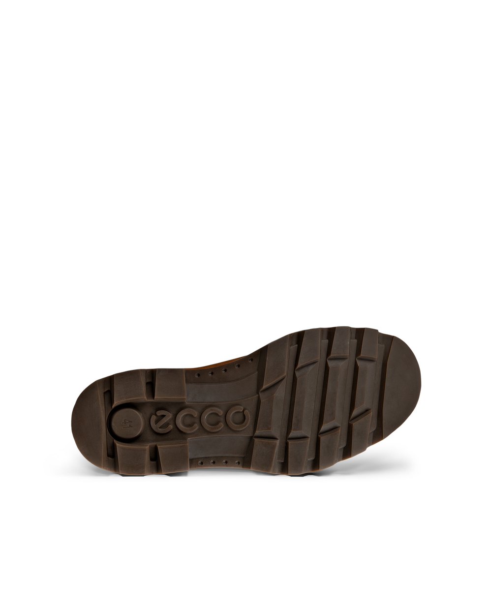 남성 ECCO Grainer 누벅 첼시 부츠 - Brown - Sole