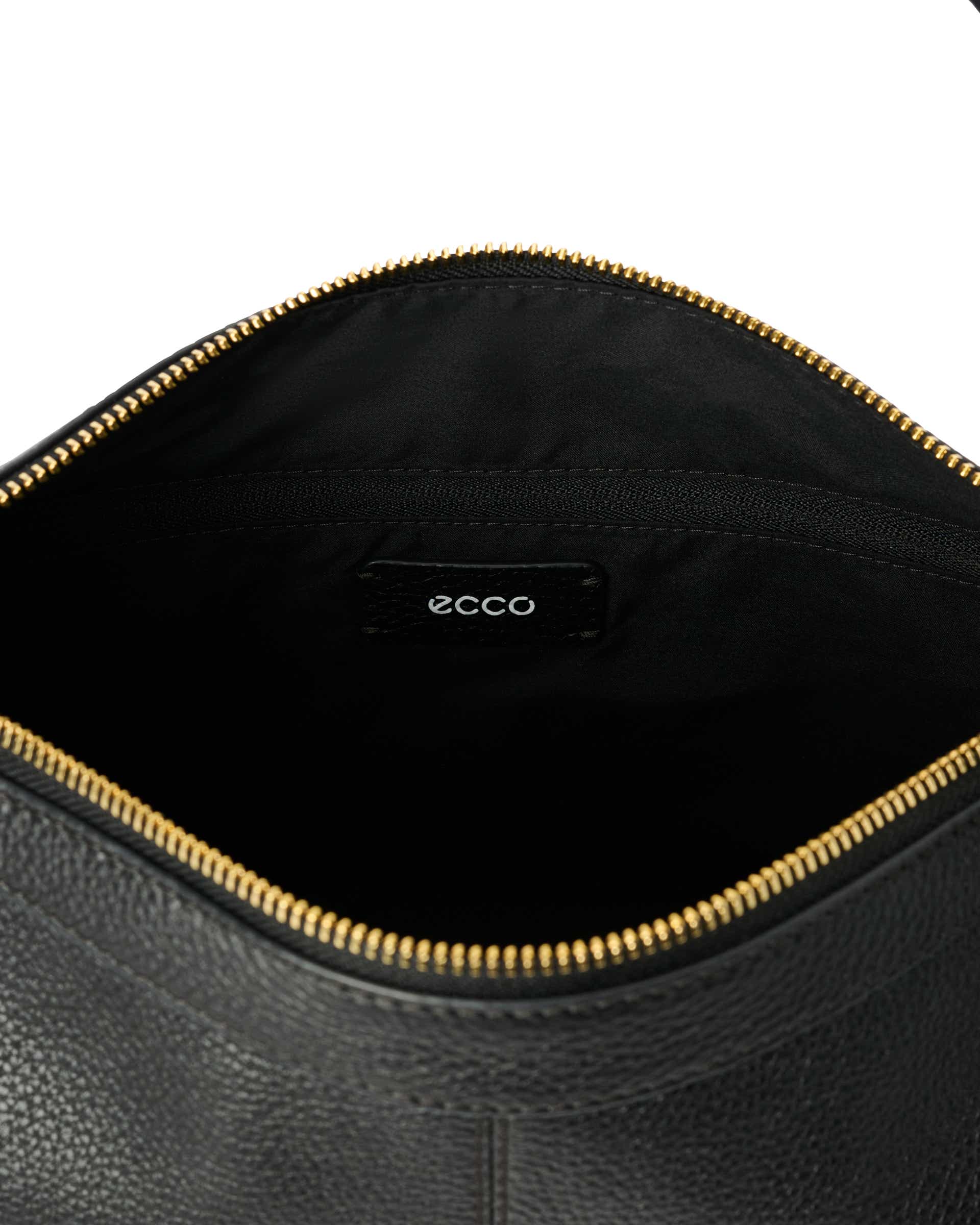 ECCO® Hobo kožna torba hobo - Crna - Inside