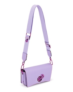 ECCO® Lock Wave sac bandoulière cuir - Violet - Main