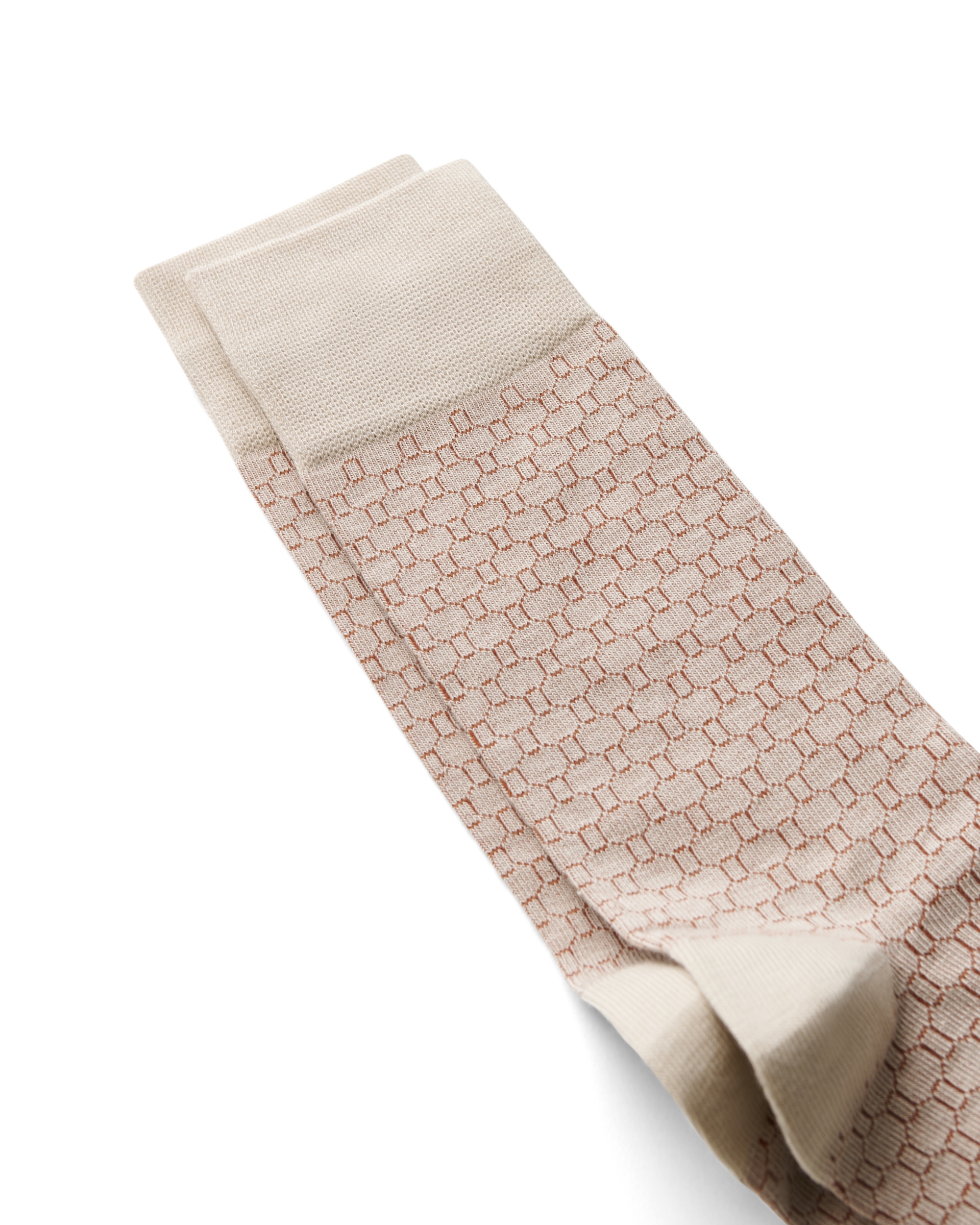 Pánské ponožky ECCO® Socks - Béžová - Detail-1