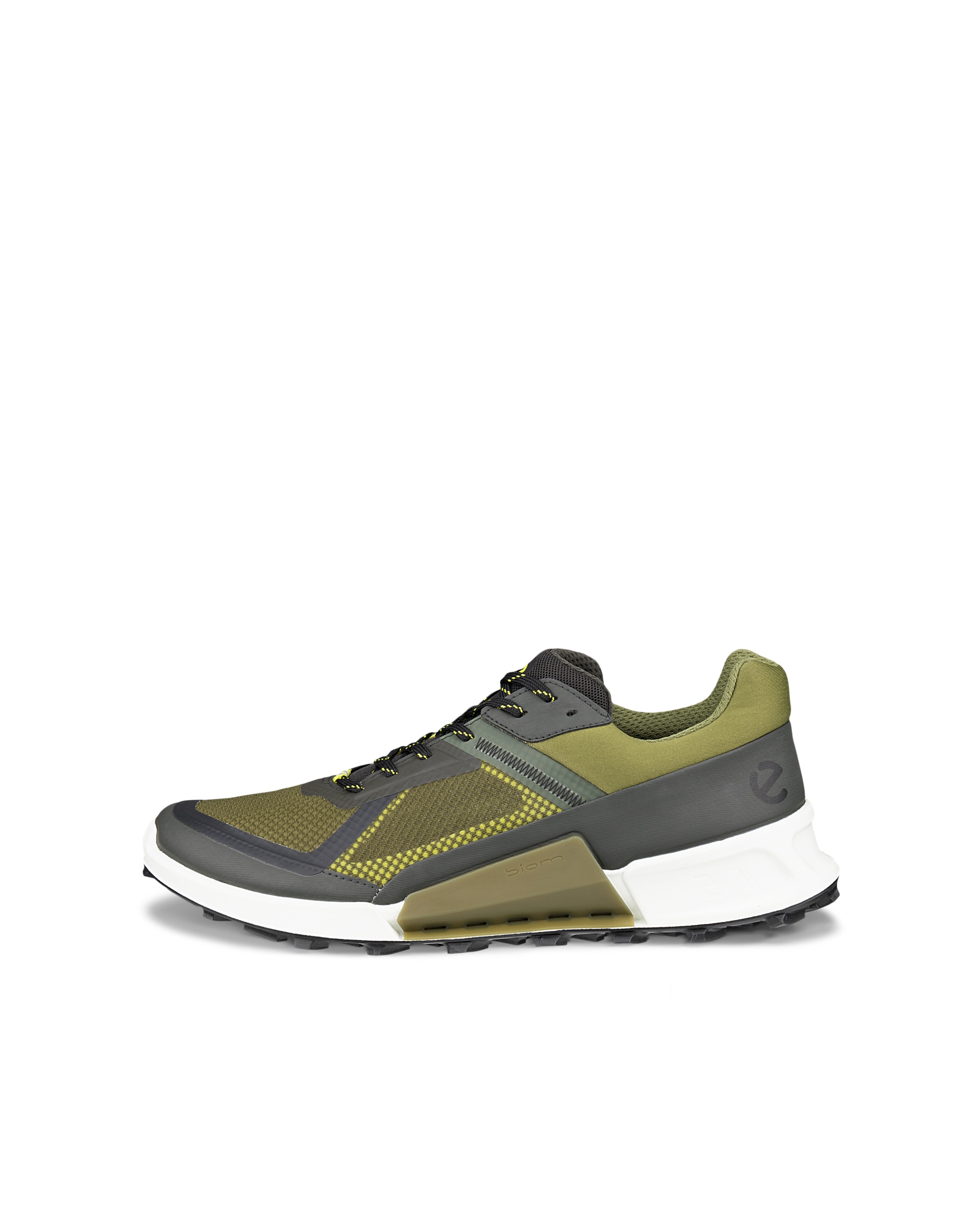 Zapatillas de senderismo de tela ECCO® BIOM 2.1 X Mountain para hombre - Verde - Outside