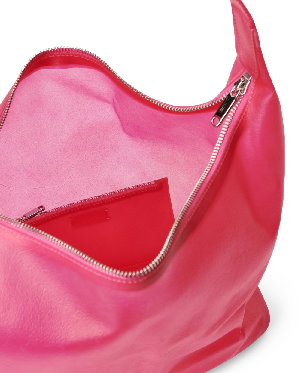 Bolso hobo de piel ECCO® Hobo - Rosa - Inside