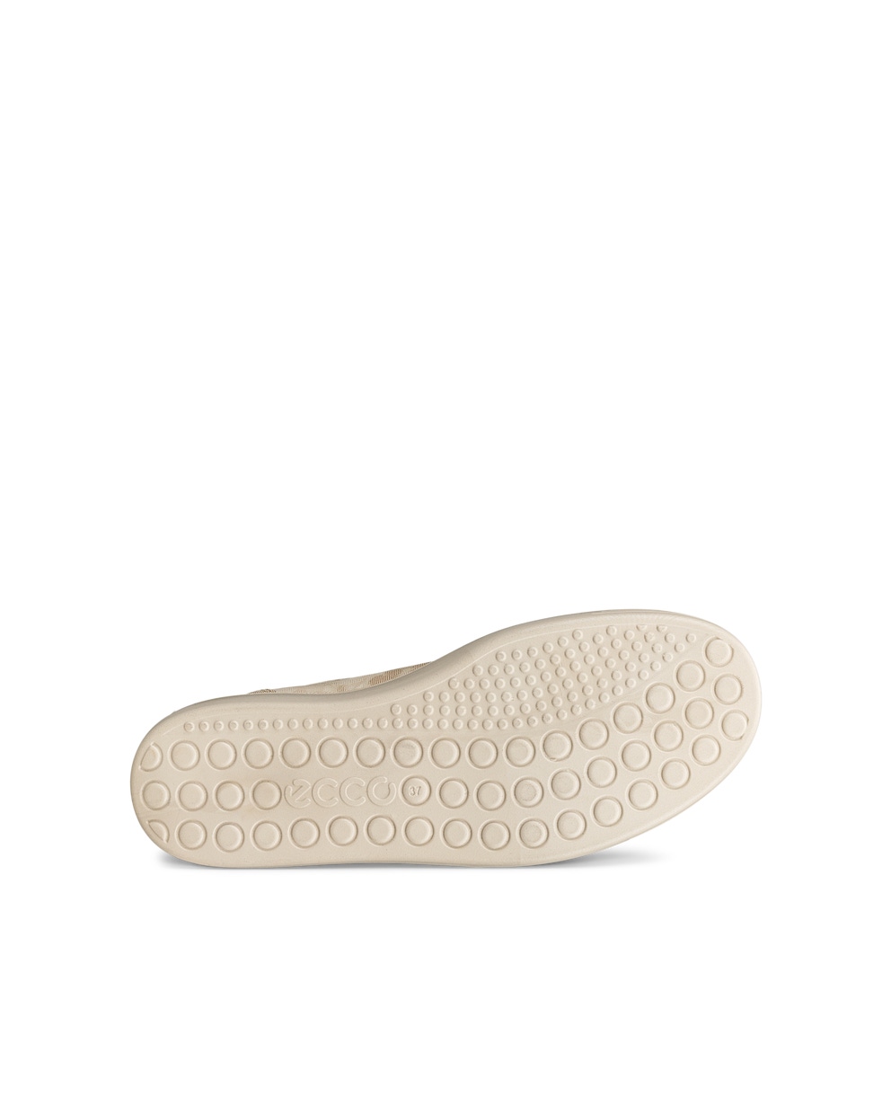 Women's ECCO® Soft Classic Leather Slip-On - Beige - Sole