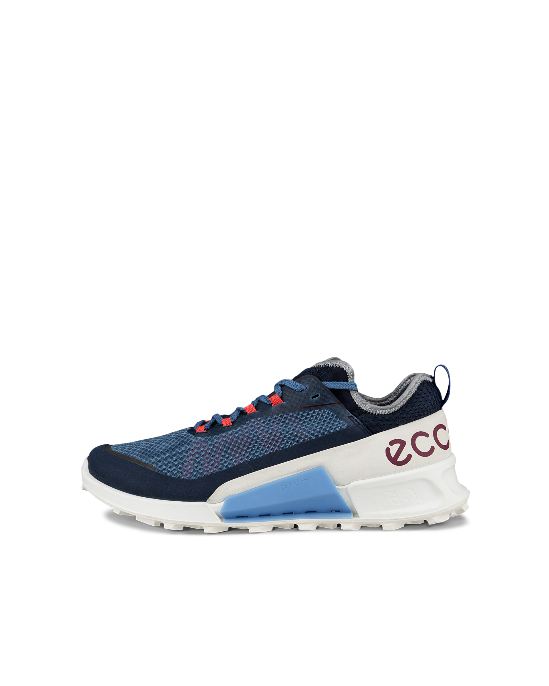 Men's ECCO® Biom 2.1 X Country Textile Trail Running Shoe - Blue - Outside