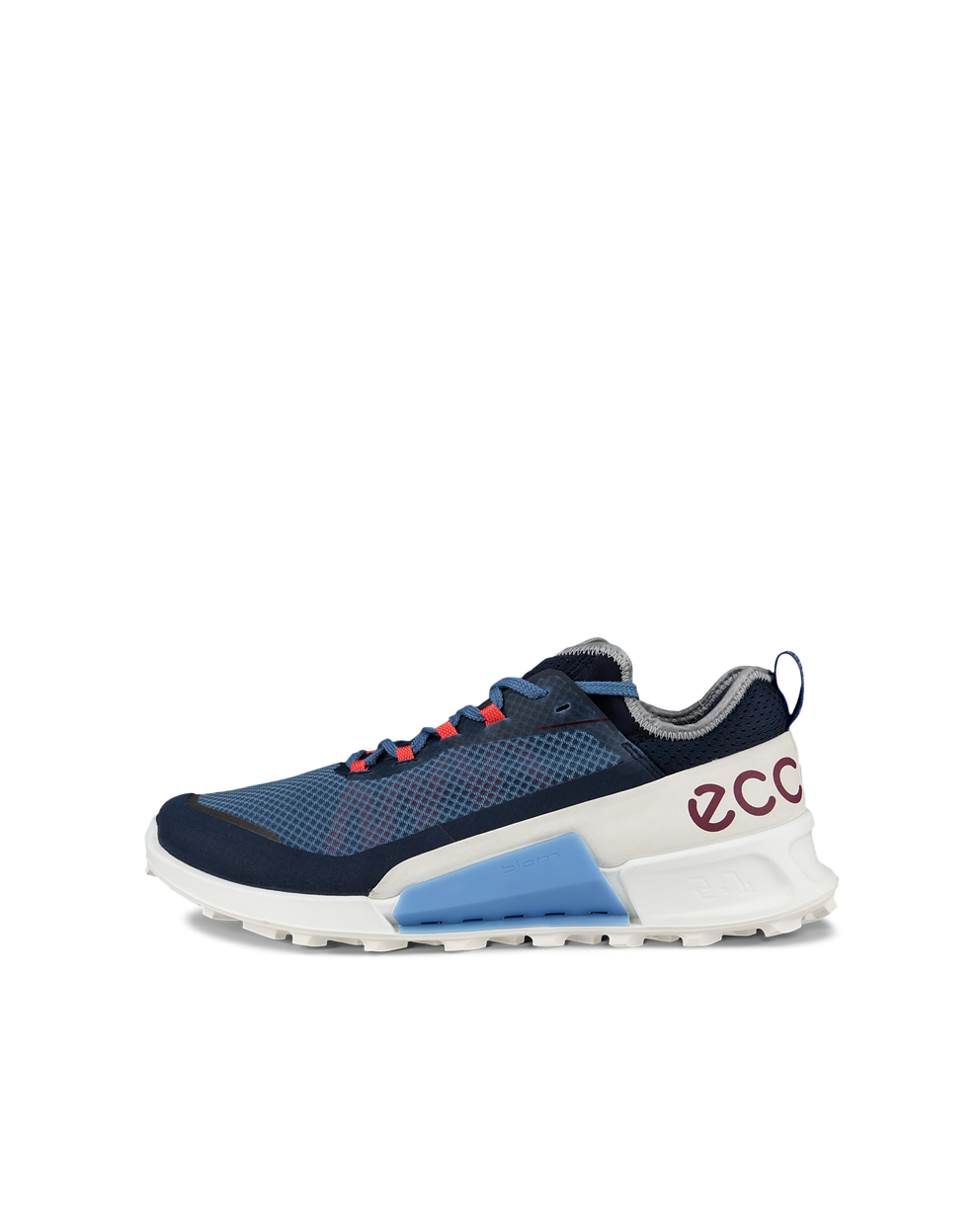 Men's ECCO® Biom 2.1 X Country Textile Trail Running Shoe - Blue - Outside