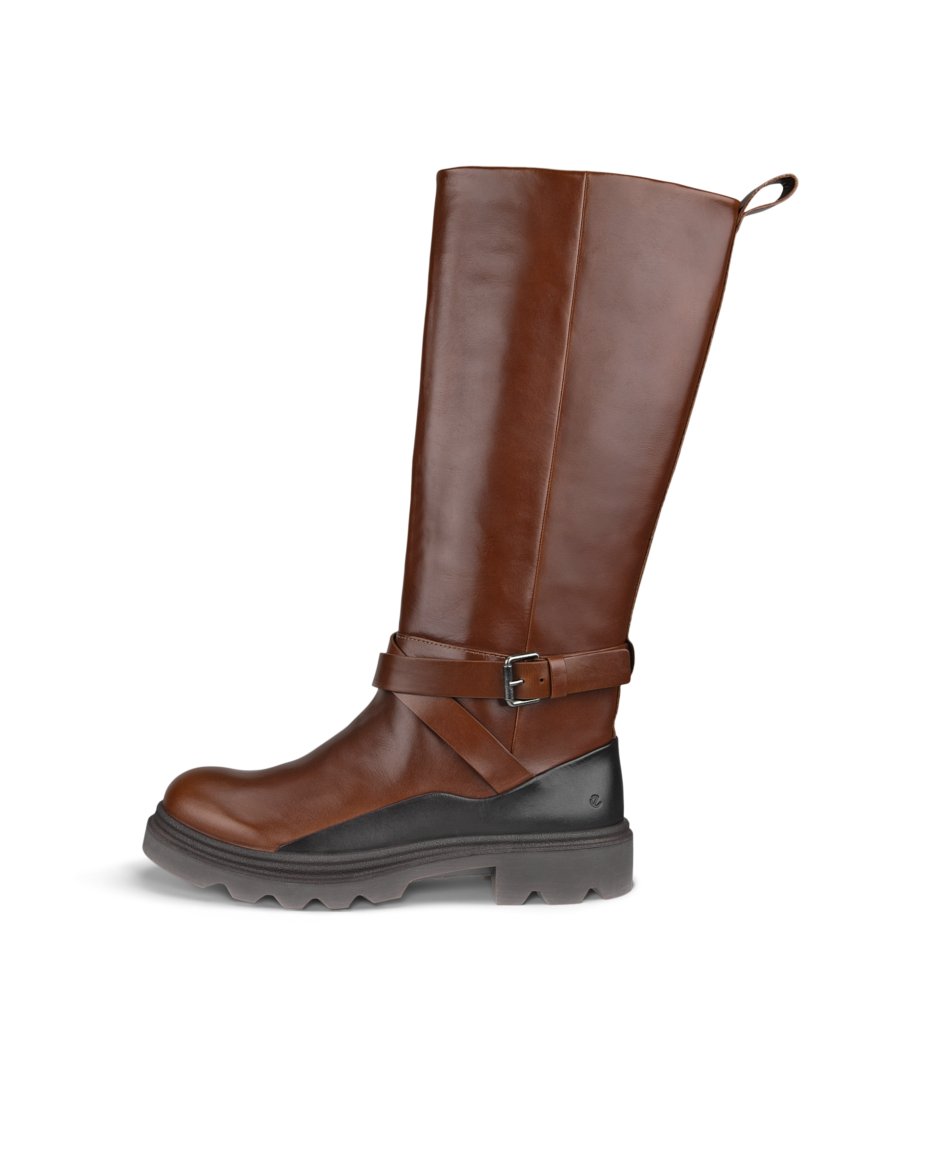 Brown ecco fashion boots