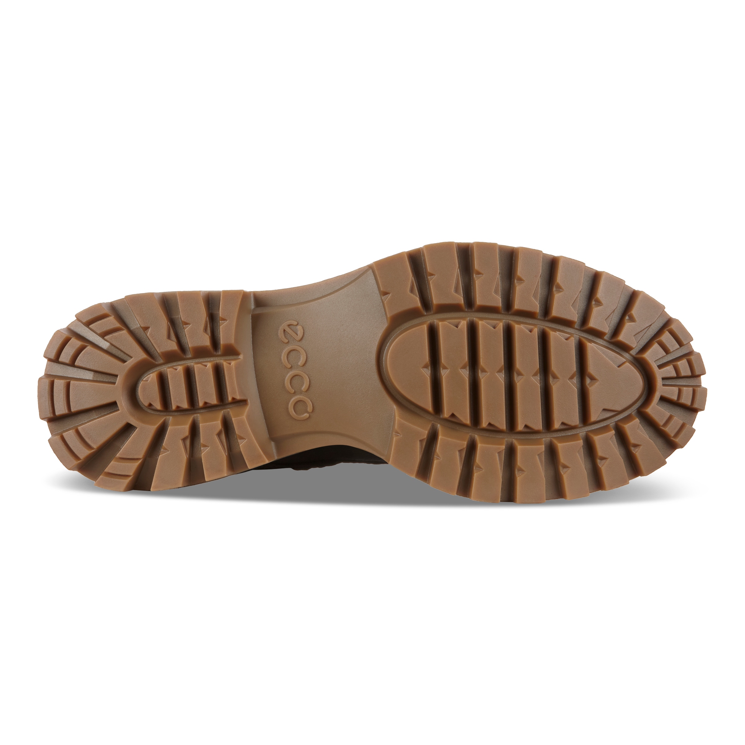 Botas de caña media de nobuk con cordones ECCO® Tredtray para mujer - Negro - Sole