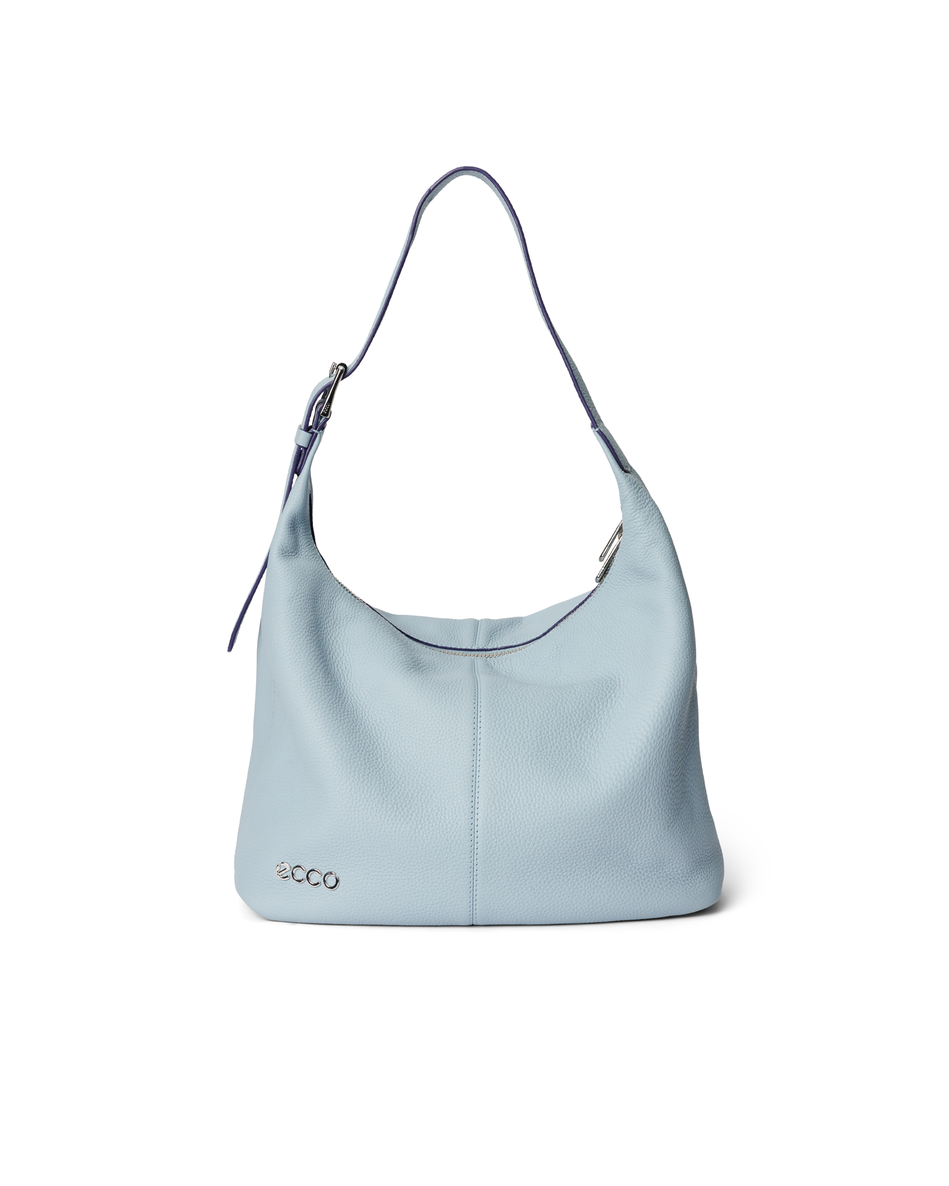 ECCO® Sac hobo en cuir - Bleu - Main