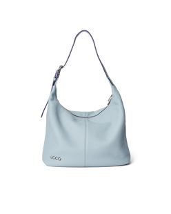 ECCO® Leather Hobo Bag - Blue - Main