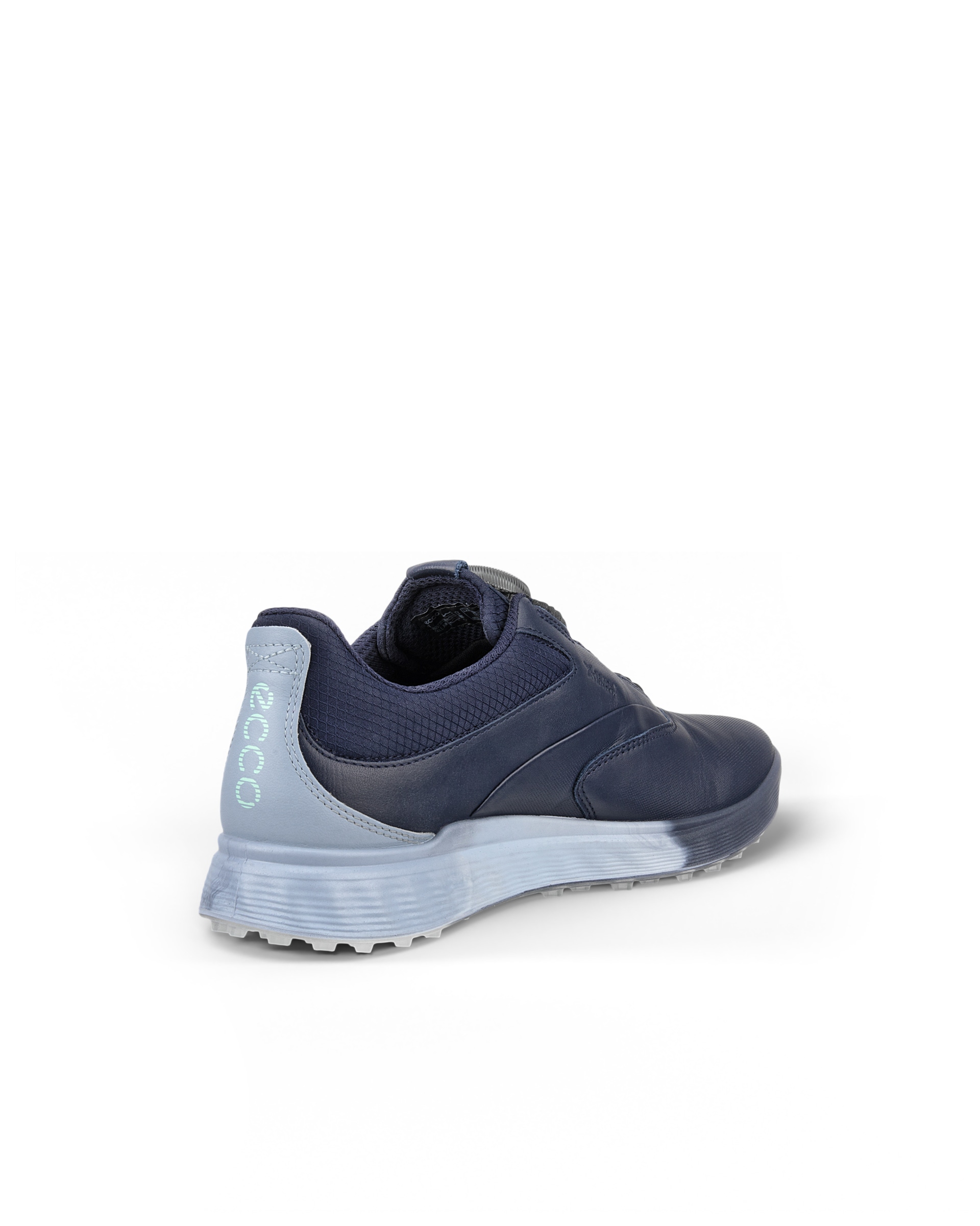 Zapatos golf de piel Gore-Tex ECCO® Golf S-Three para mujer - Azul - Back