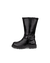 Botas de caña alta impermeable de piel ECCO® Grainer para niño/a - Negro - Outside