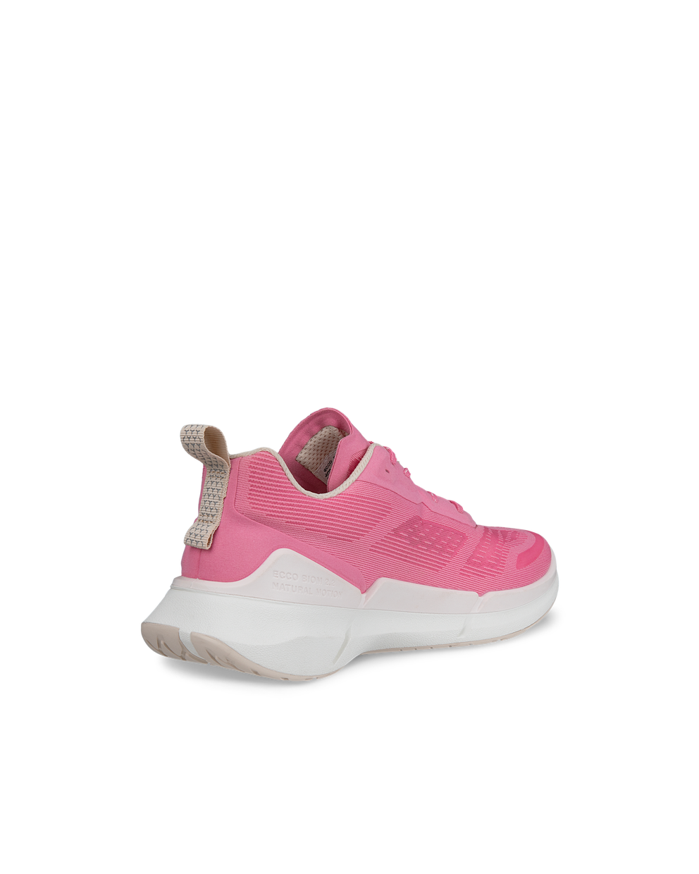 Women's ECCO® Biom 2.0 Low Breathru Textile Sneaker - Pink - Back