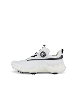 남성 ECCO Golf Biom G5 가죽 고어텍스 골프 스파이크 - White - Outside