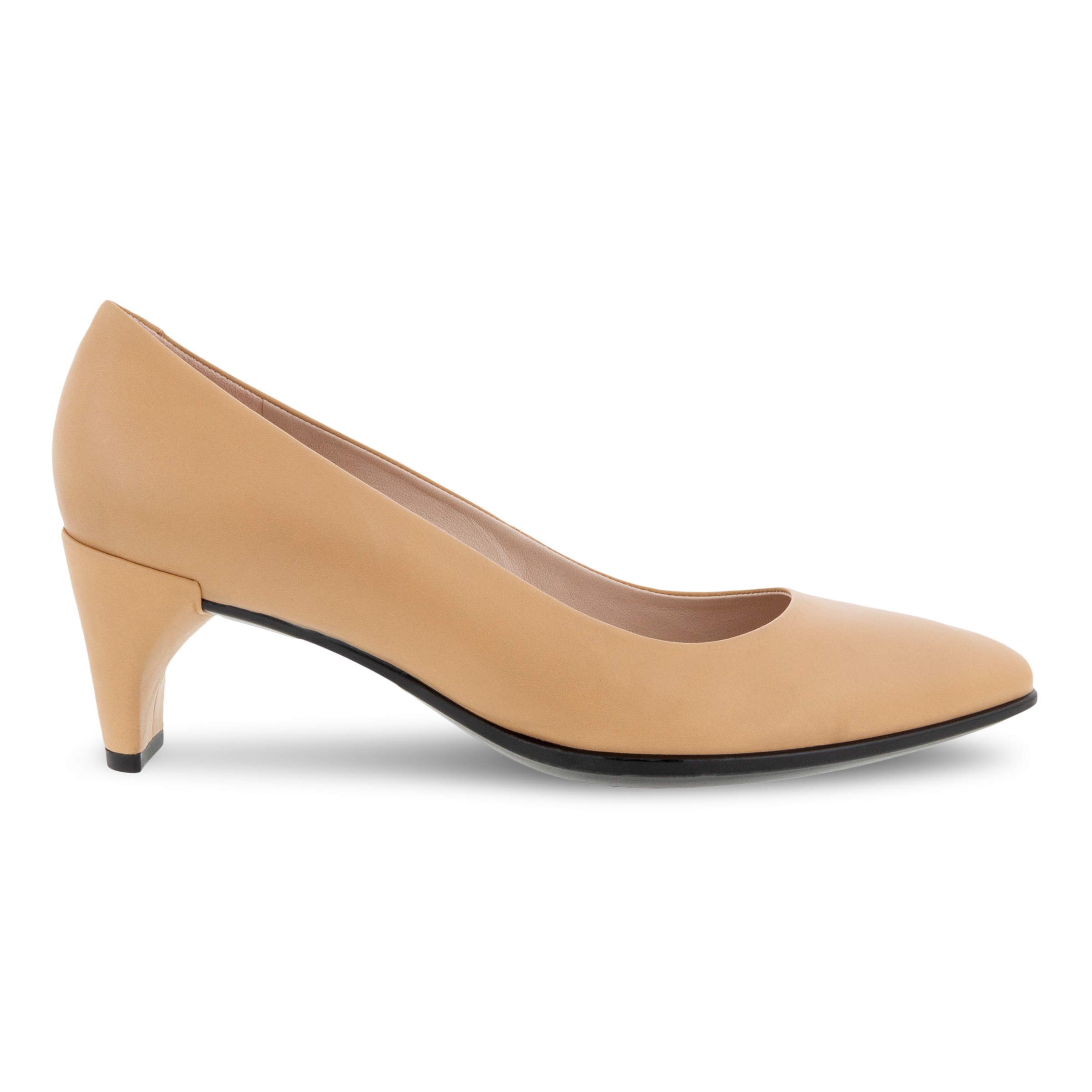 ECCO Shape 45 Pointy Sleek 2.0 High Heel - Beige - Outside