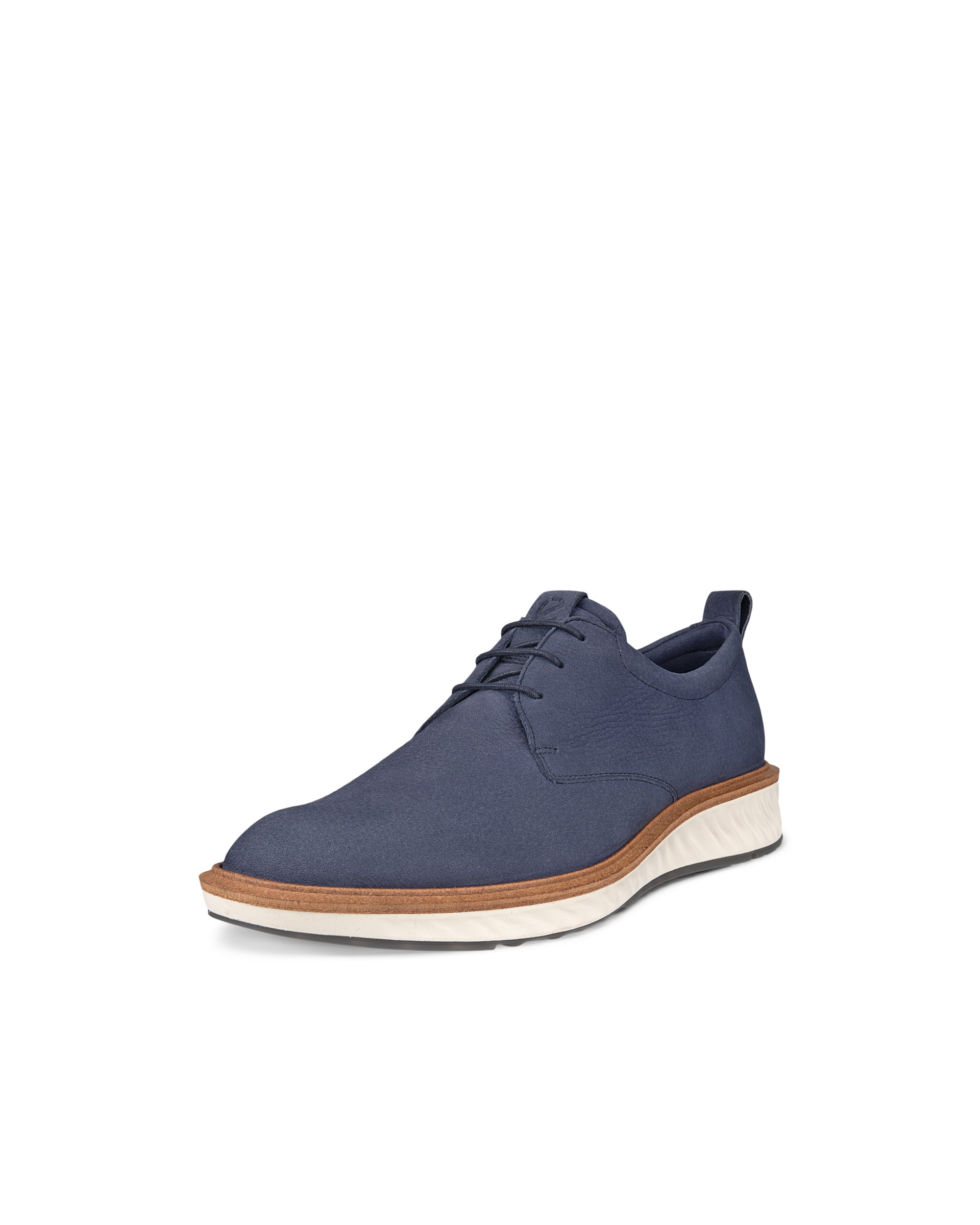 Men's ECCO® St.1 Hybrid Nubuck Derby Shoe - Blue - Main