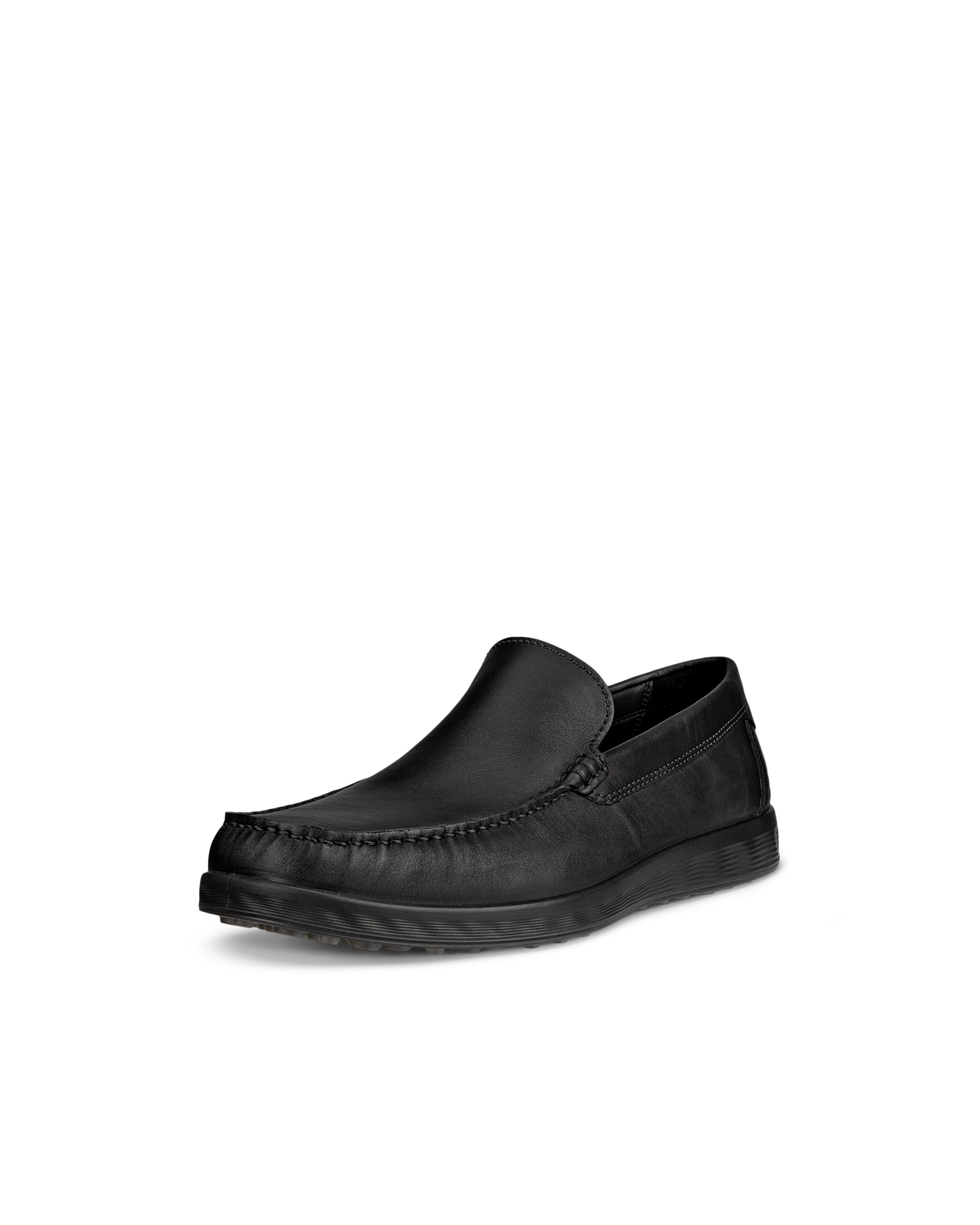 ECCO® S Lite Moc mocassins en cuir pour homme - Noir - Main