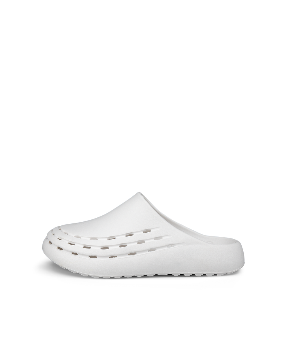 Sandalias ECCO® Cozmo Slide unisex - Blanco - Outside