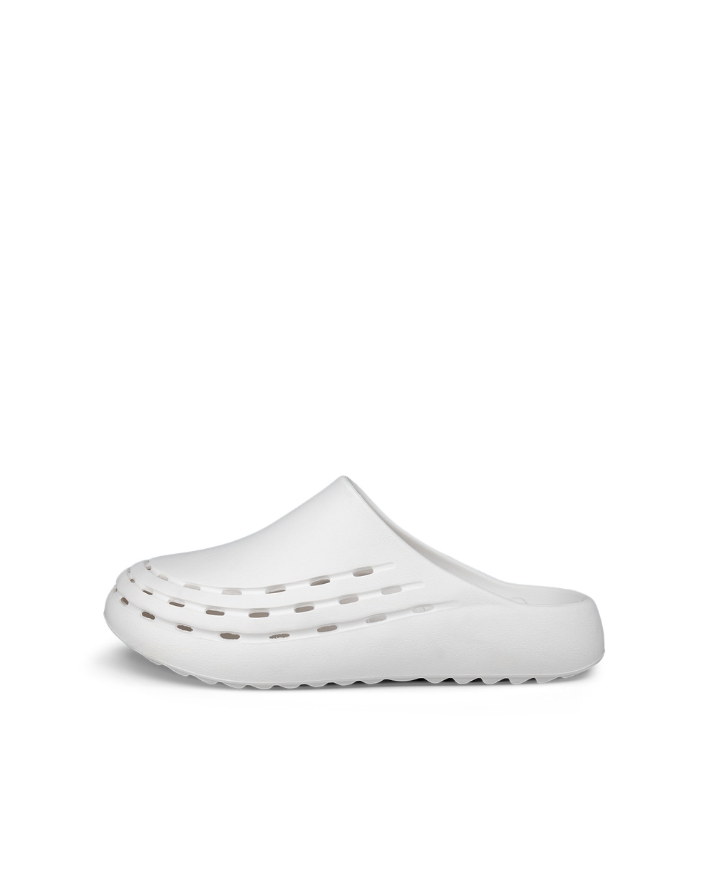 Sandalias ECCO® Cozmo Slide unisex - Blanco - Outside