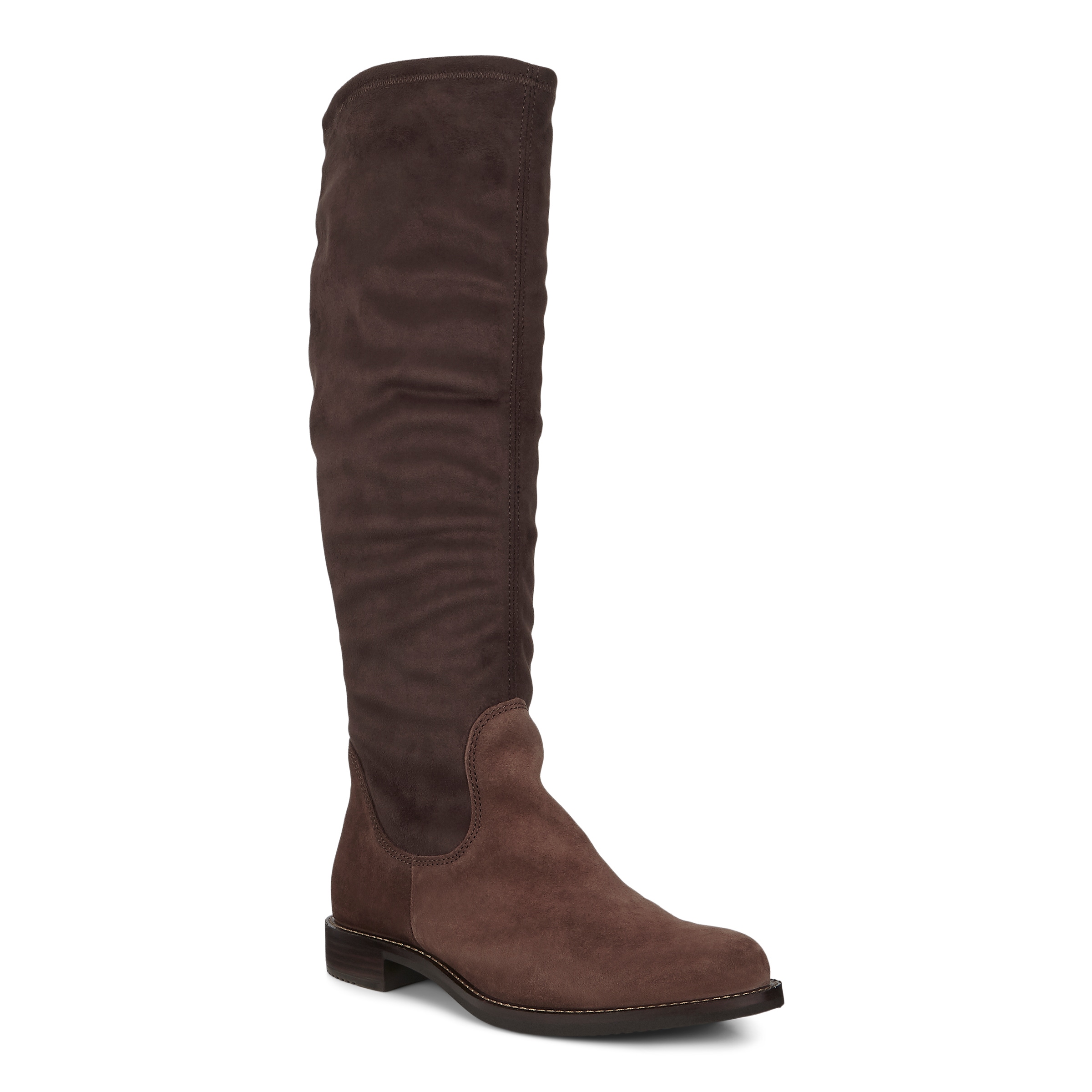 Botas de caña alta de tela ECCO® Sartorelle 25 para mujer - Marrón - Main