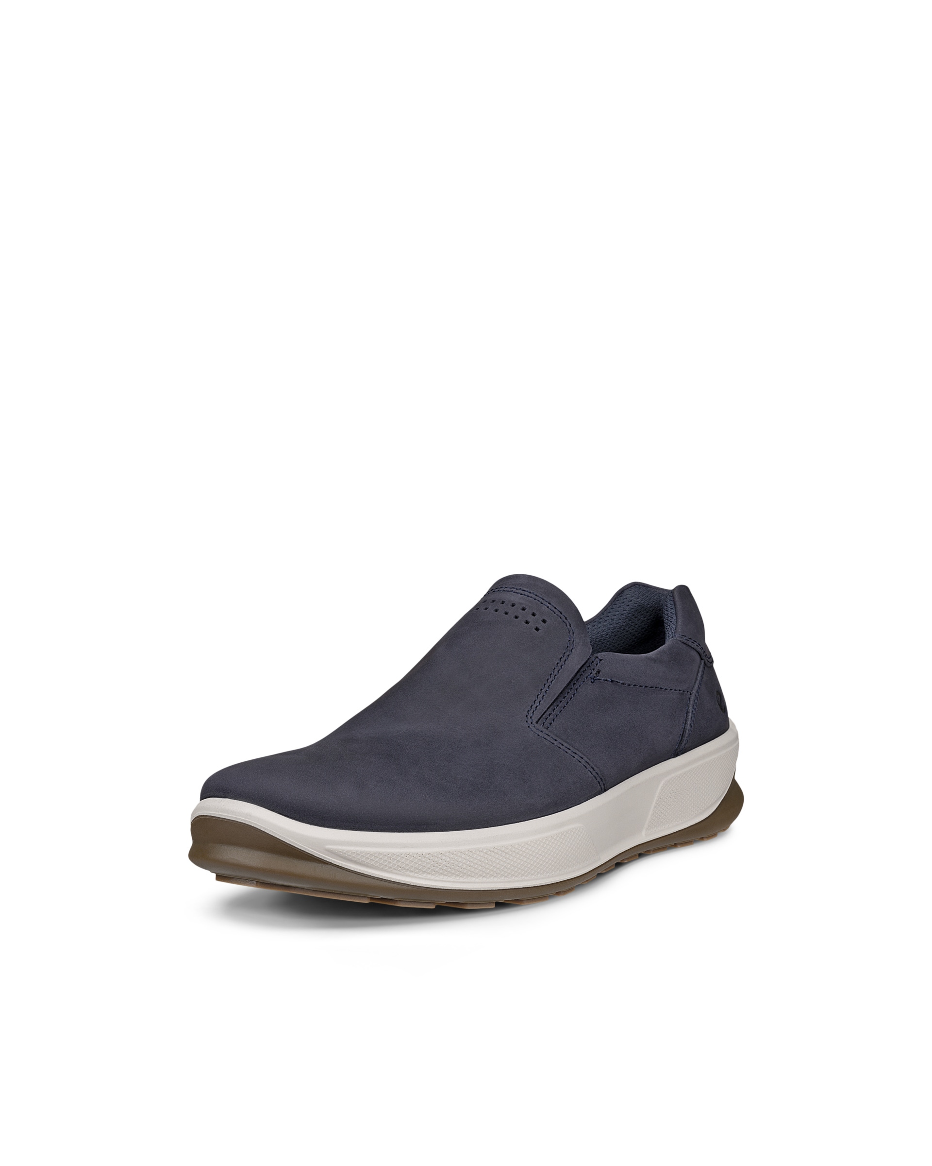 Men's ECCO® Byway 2.0 Nubuck Slip-On Sneaker - Blue - Main