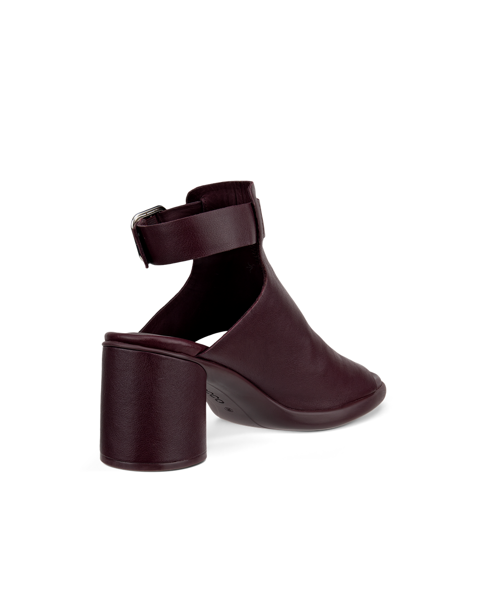 여성용 ECCO® Sculpted Sandal LX 55 가죽 힐 샌들 - Purple - Back