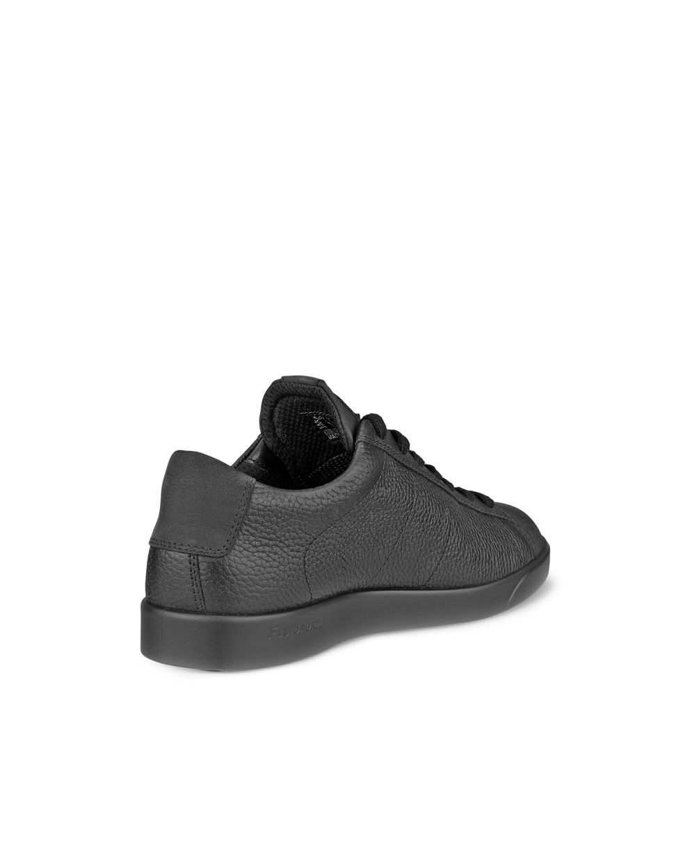 Women's ECCO® Street Lite Leather Gore-Tex Sneaker - Black - Back