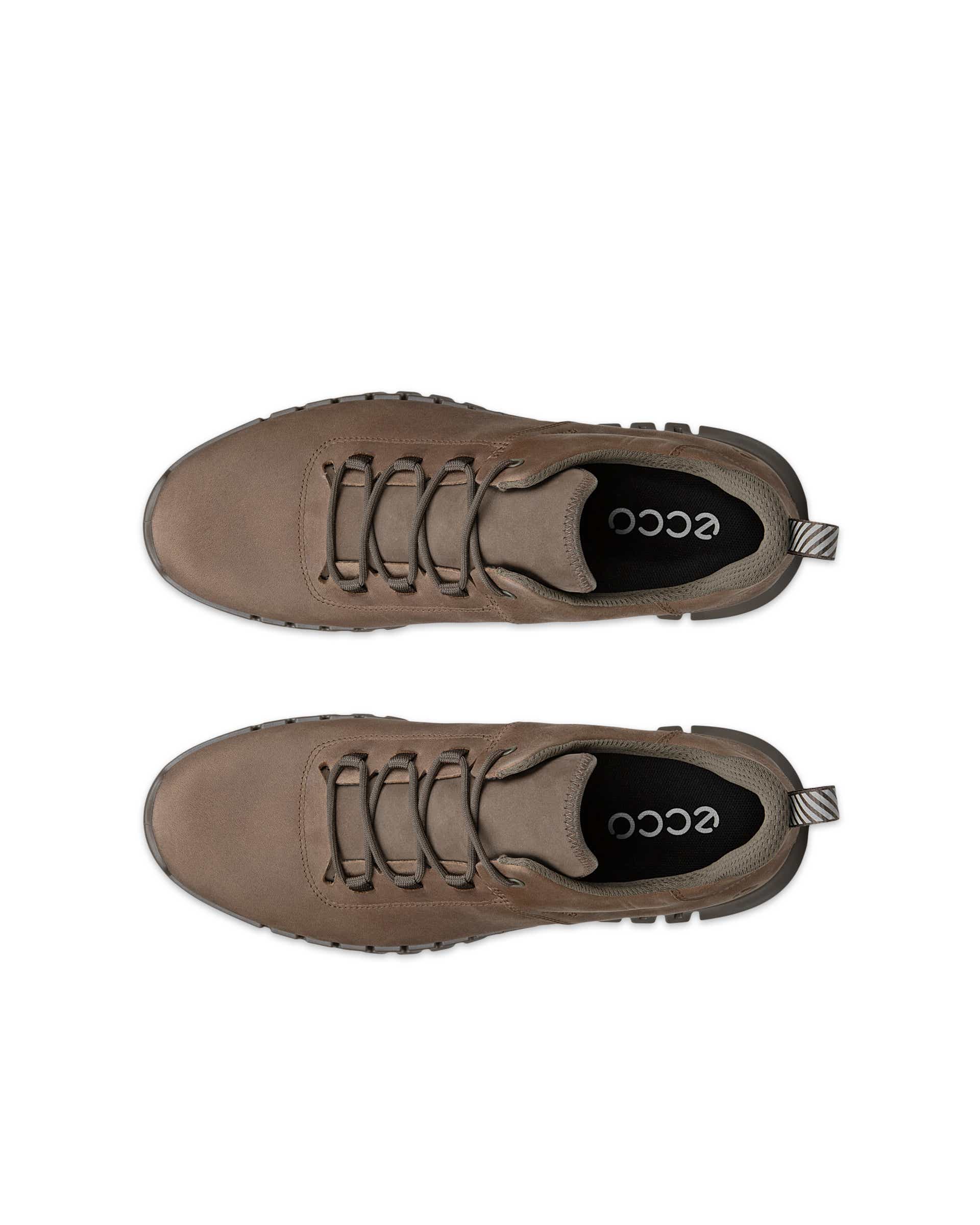 ECCO GRUUV MEN'S SNEAKER - Brown - Top left pair