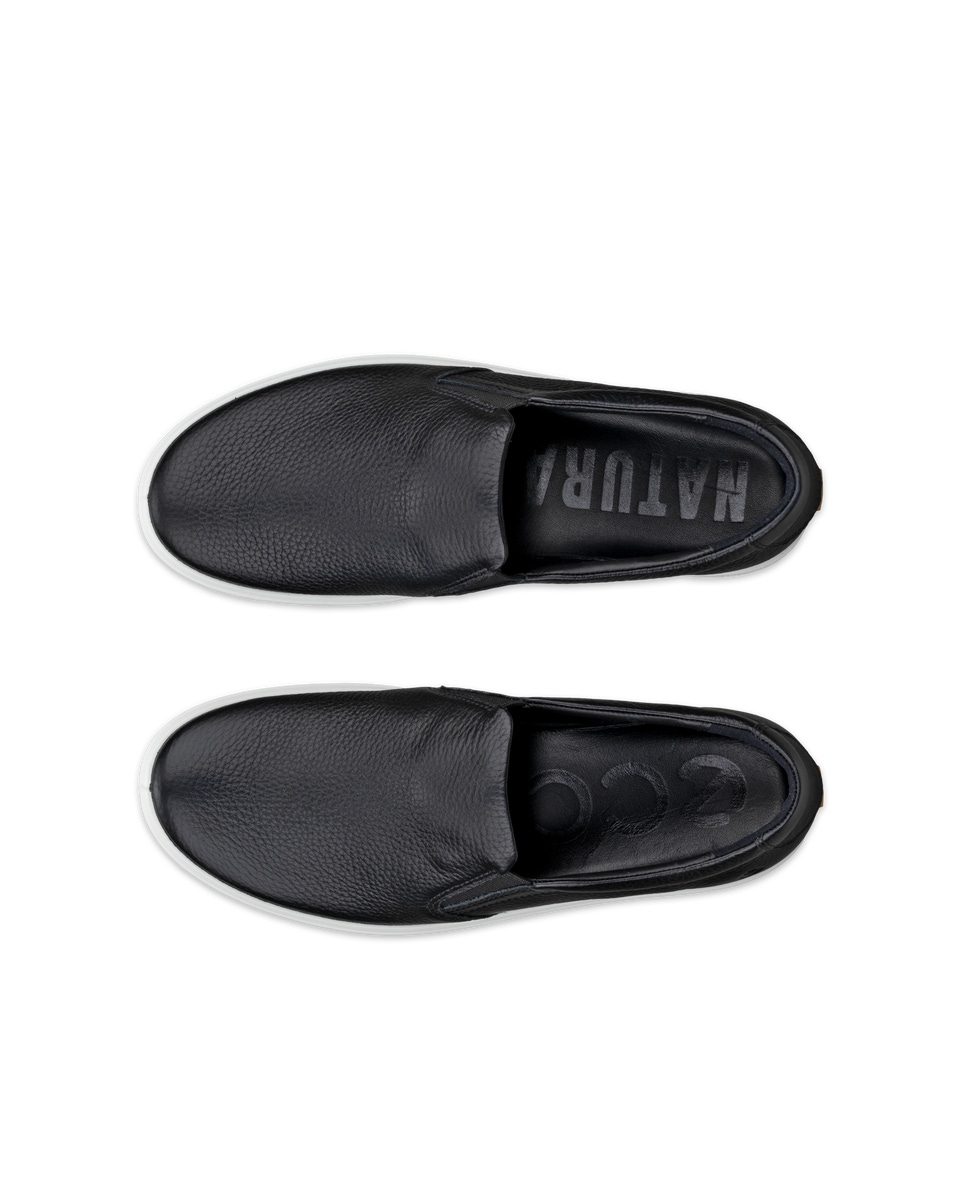ECCO Soft 60 ウィメンズ レザースニーカー | Black