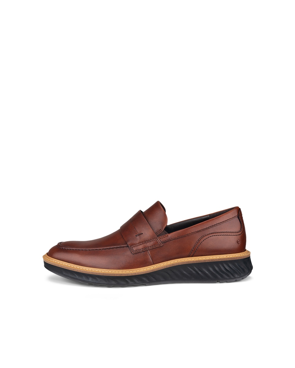 Ecco leather slip on online