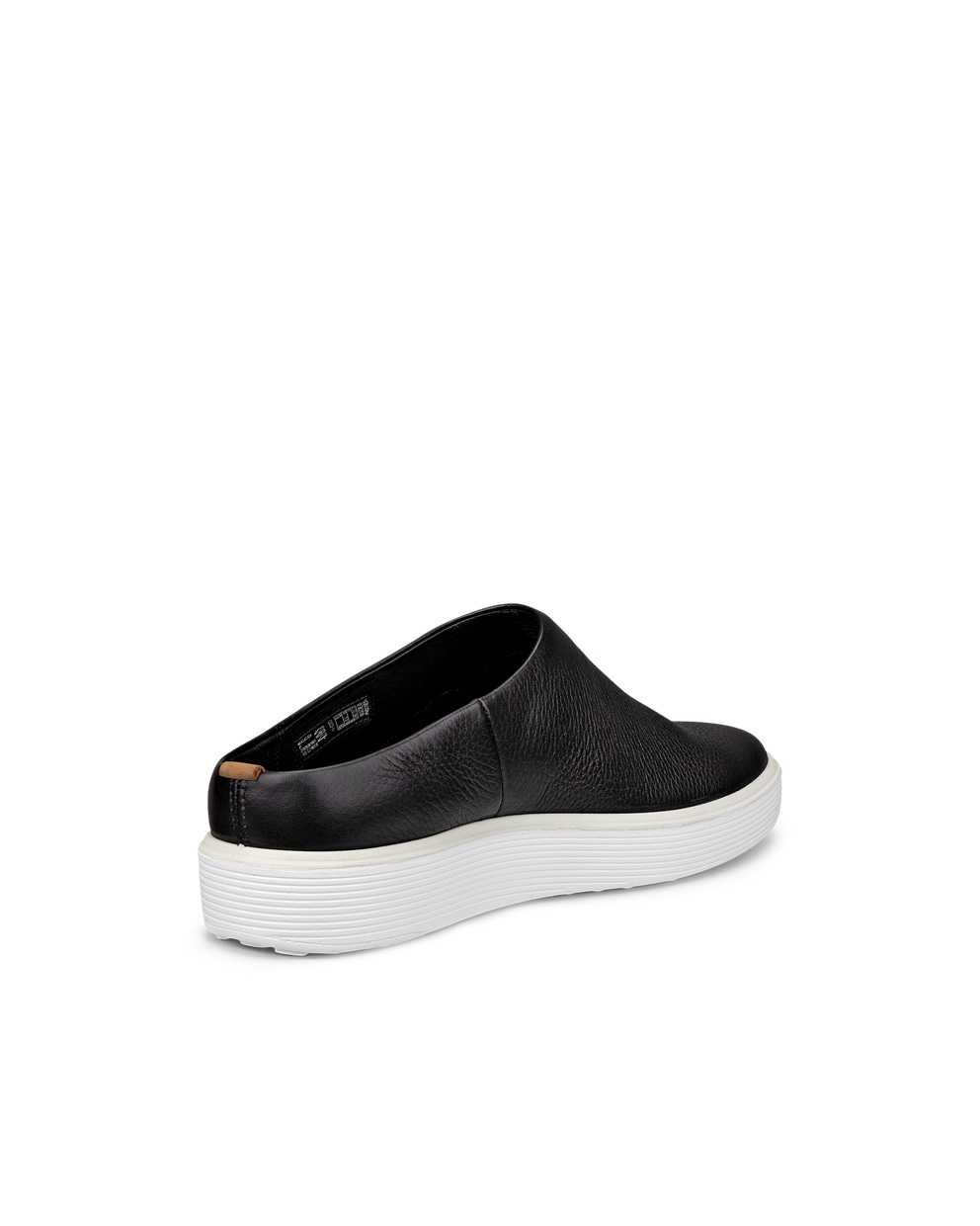 Women's ECCO® Soft 60 Leather Mule - Black - Back