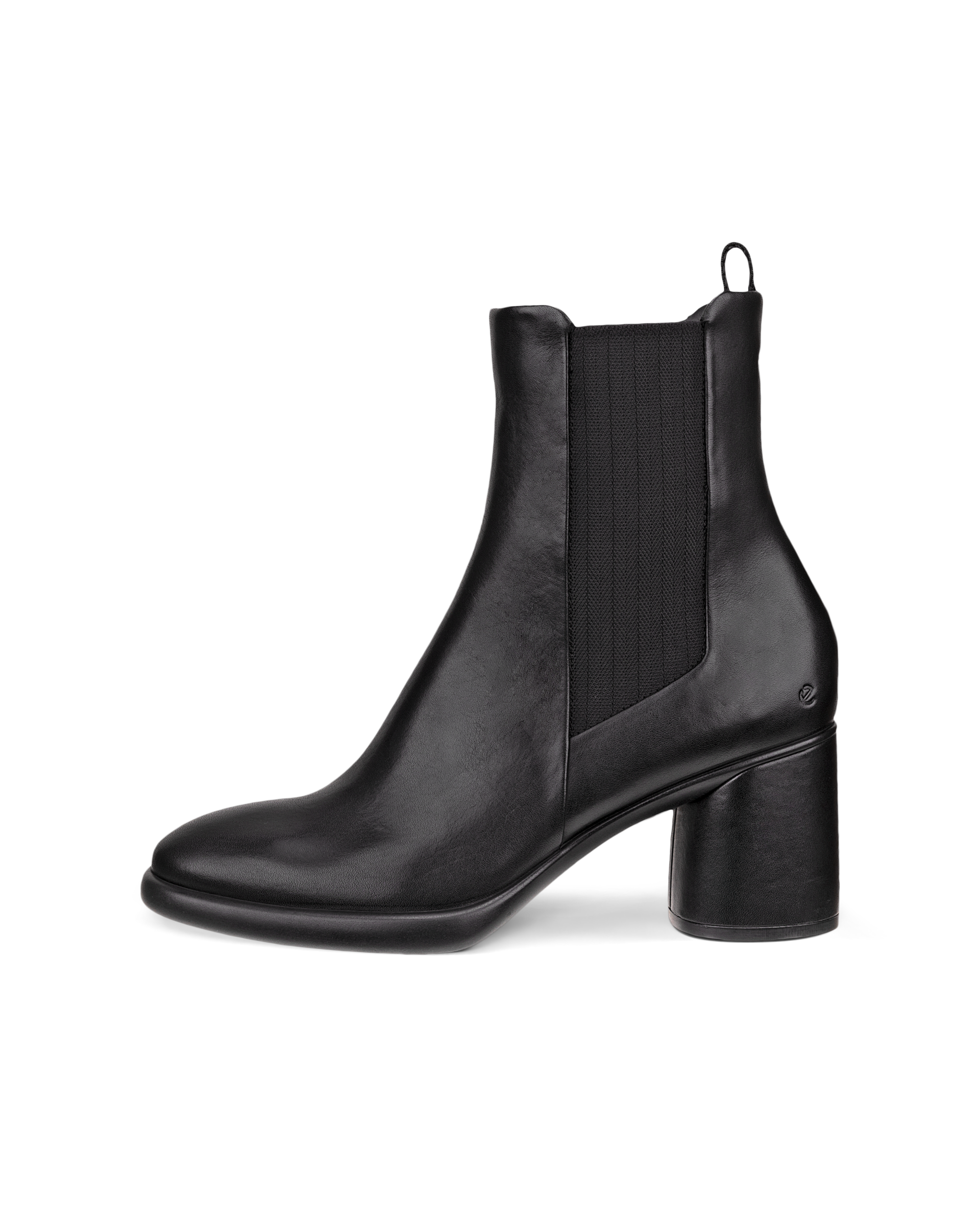 Botas Chelsea de piel ECCO® Sculpted LX 55 para mujer - Negro - Outside