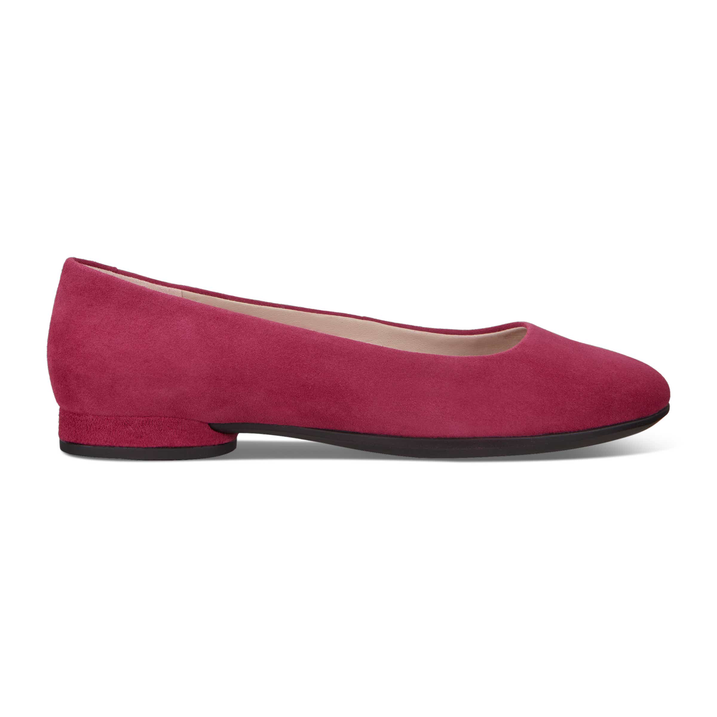 ECCO Anine Women's Ballerina Shoes - Purple - Outside