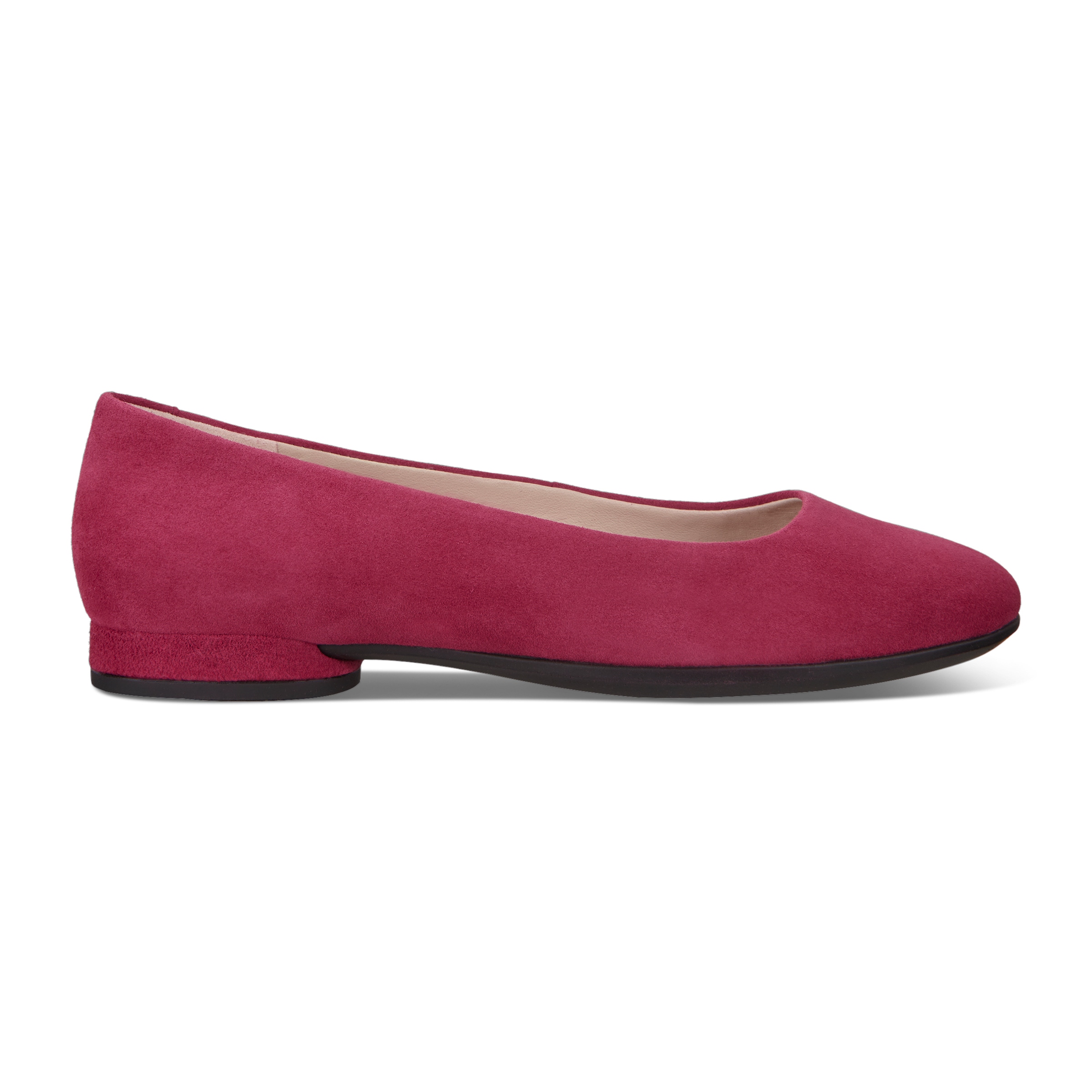 ECCO Anine Women's Ballerina Shoes - Purple - Outside