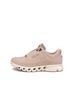 Women's ECCO® Multi-Vent Leather Gore-Tex Shoe - White - Outside