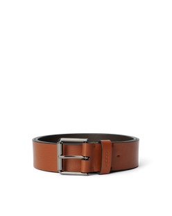 ECCO® Casual ceinture en cuir pour homme - Brun - Main