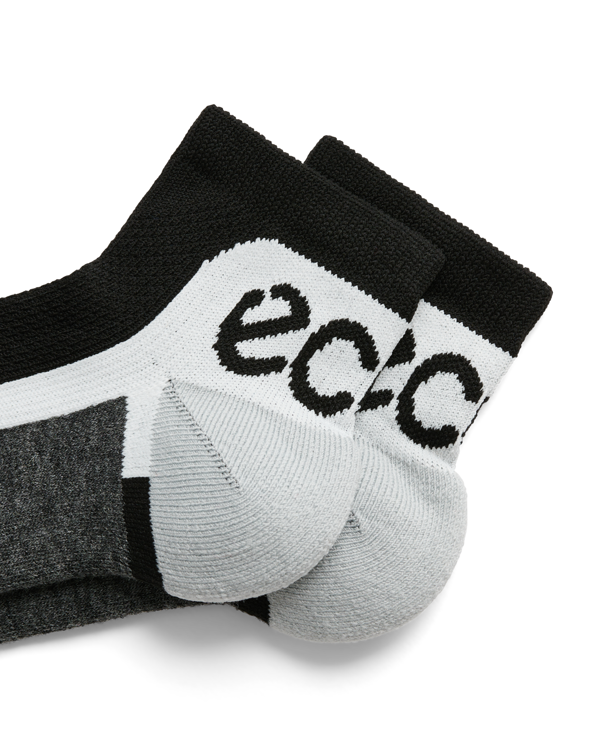 ECCO® Performance Ankle-Cut Socks - Black - Detail-1