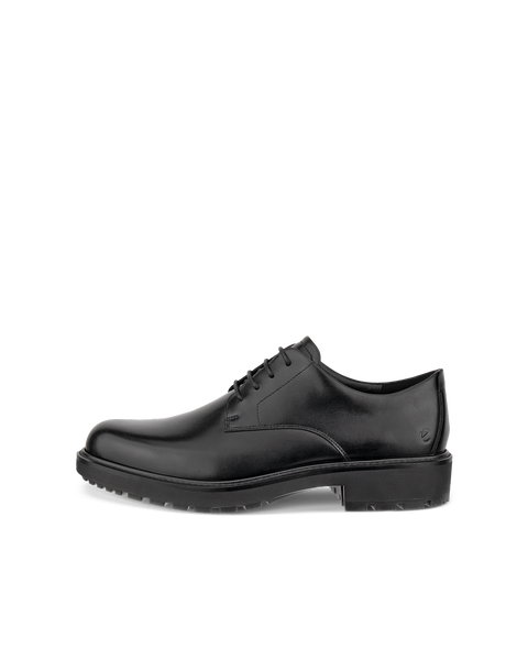 Zapatos Derby de piel ECCO Metropole London para hombre Negro