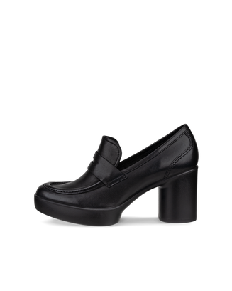 ECCO Shape Sculpted-motion 55 Womens Platform Loafers - Black - Outside