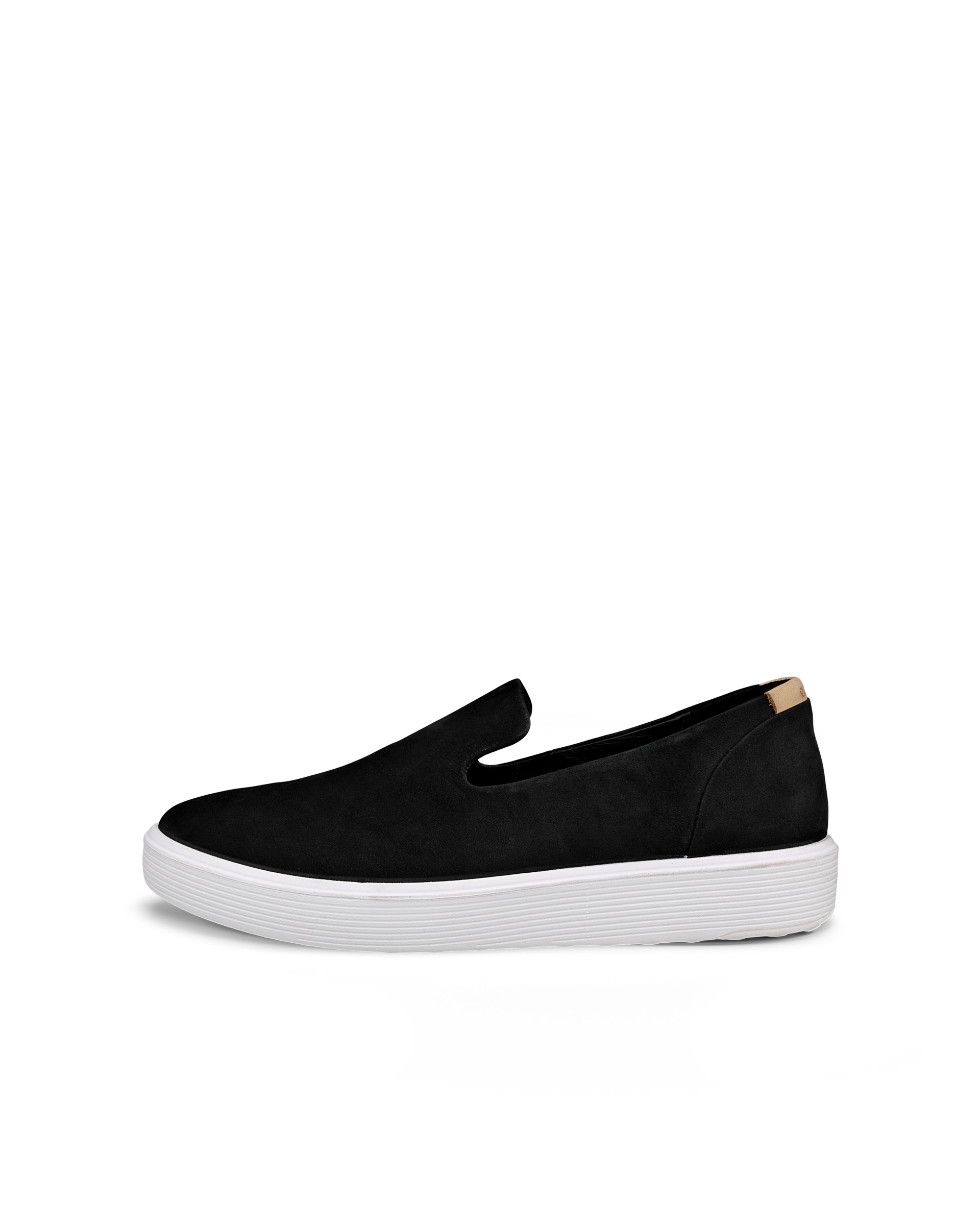 サナ Kids' ECCO® Soft 60 Leather Sneaker | White