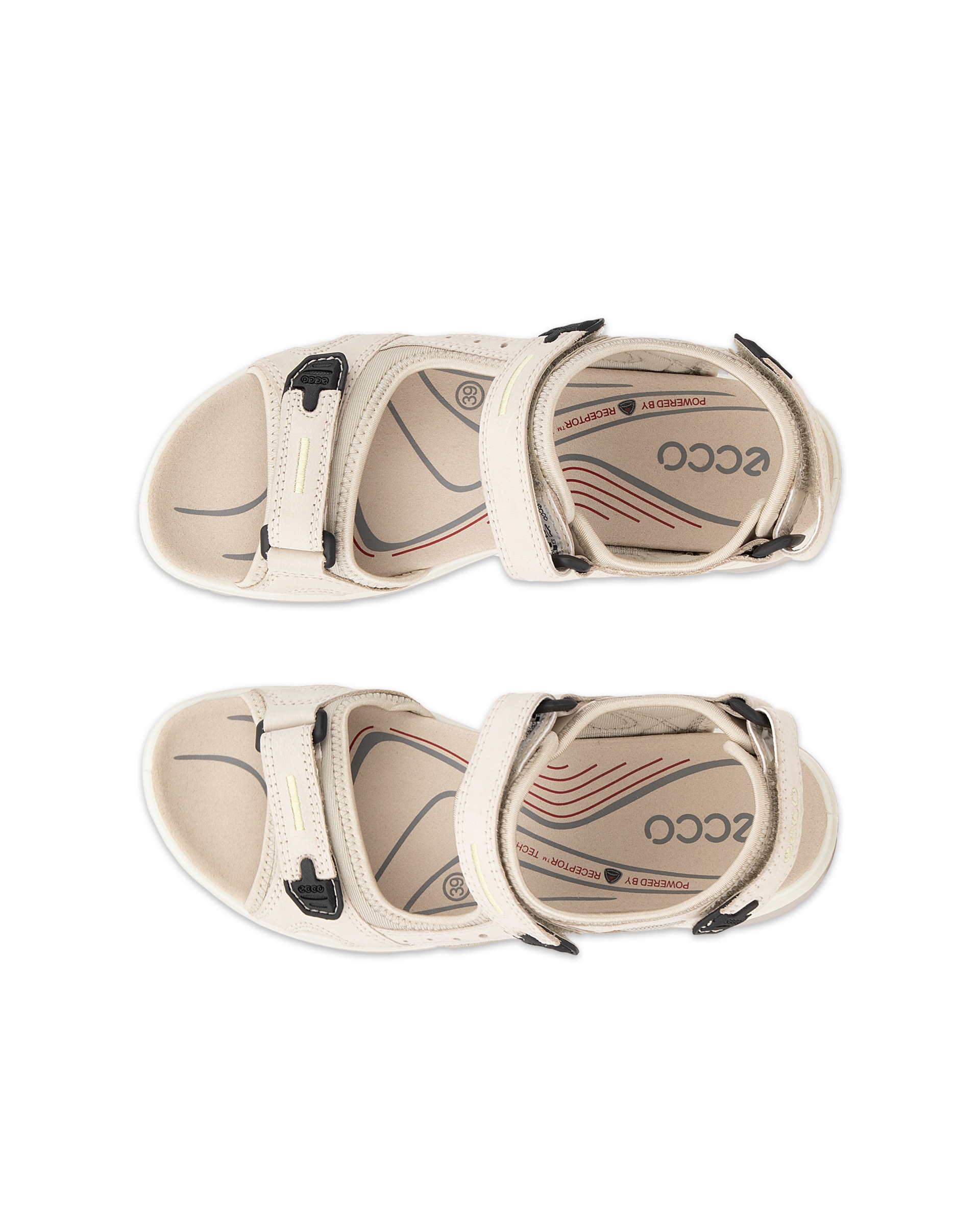 ECCO OFFROAD WOMEN'S SANDAL - Beige - Top left pair