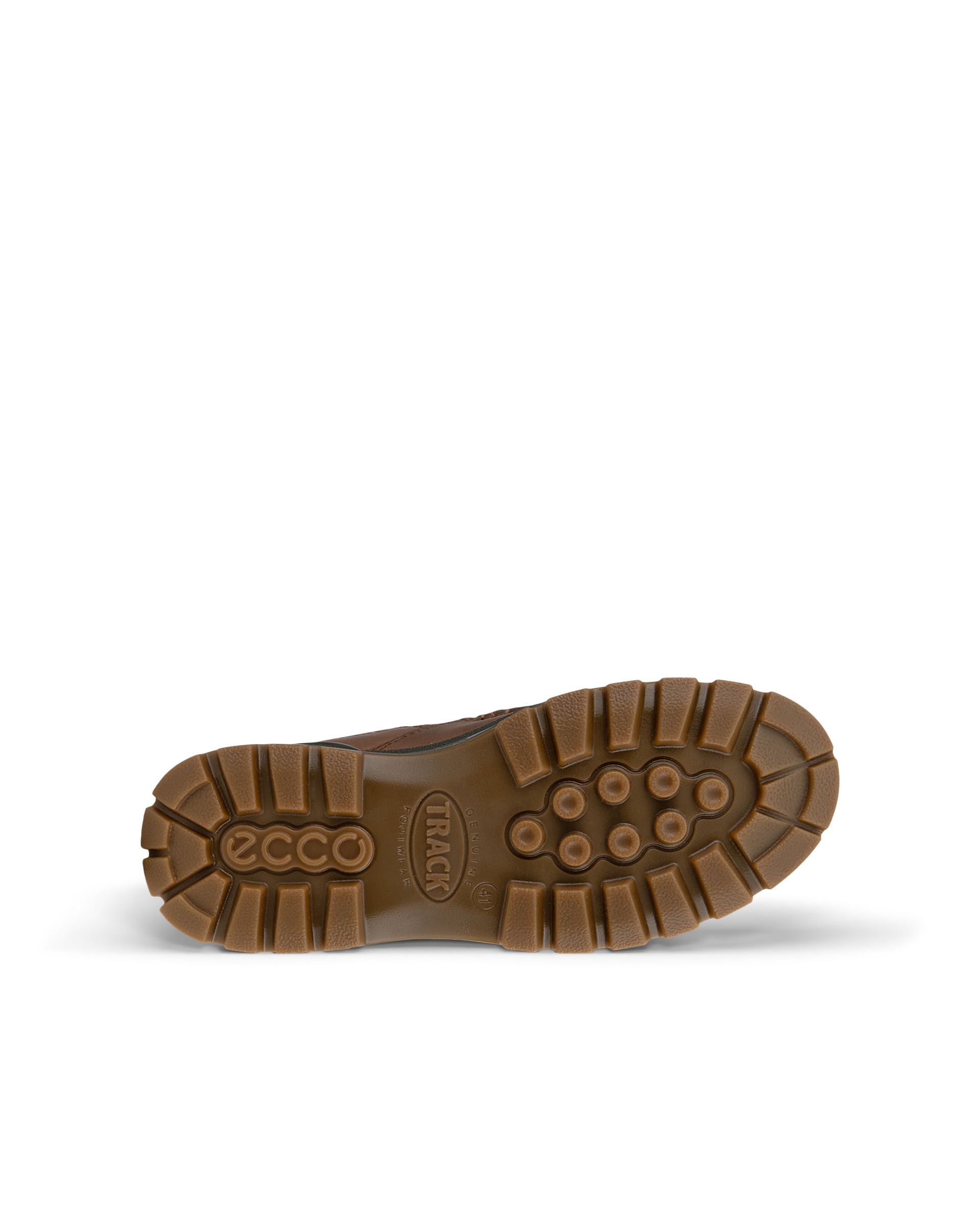 Men's ECCO® Track 25 Nubuck Clog - Brown - Sole