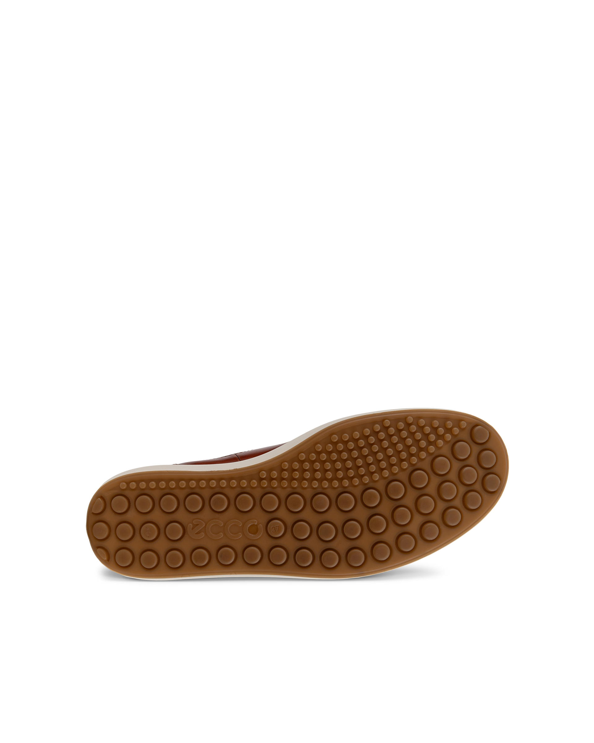 ECCO® Soft 7 nahast Chelsea poolsaapad naistele - Pruun - Sole